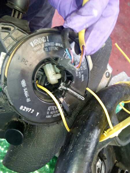 FORD Fiesta 2 generation (1983-1989) Steering Wheel Slip Ring Squib 98BB14A664AB 25906511