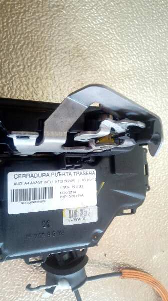 SUZUKI A4 B6/8E (2000-2005) Serrure de porte arrière droite 09112N, 1J0973714 18405280