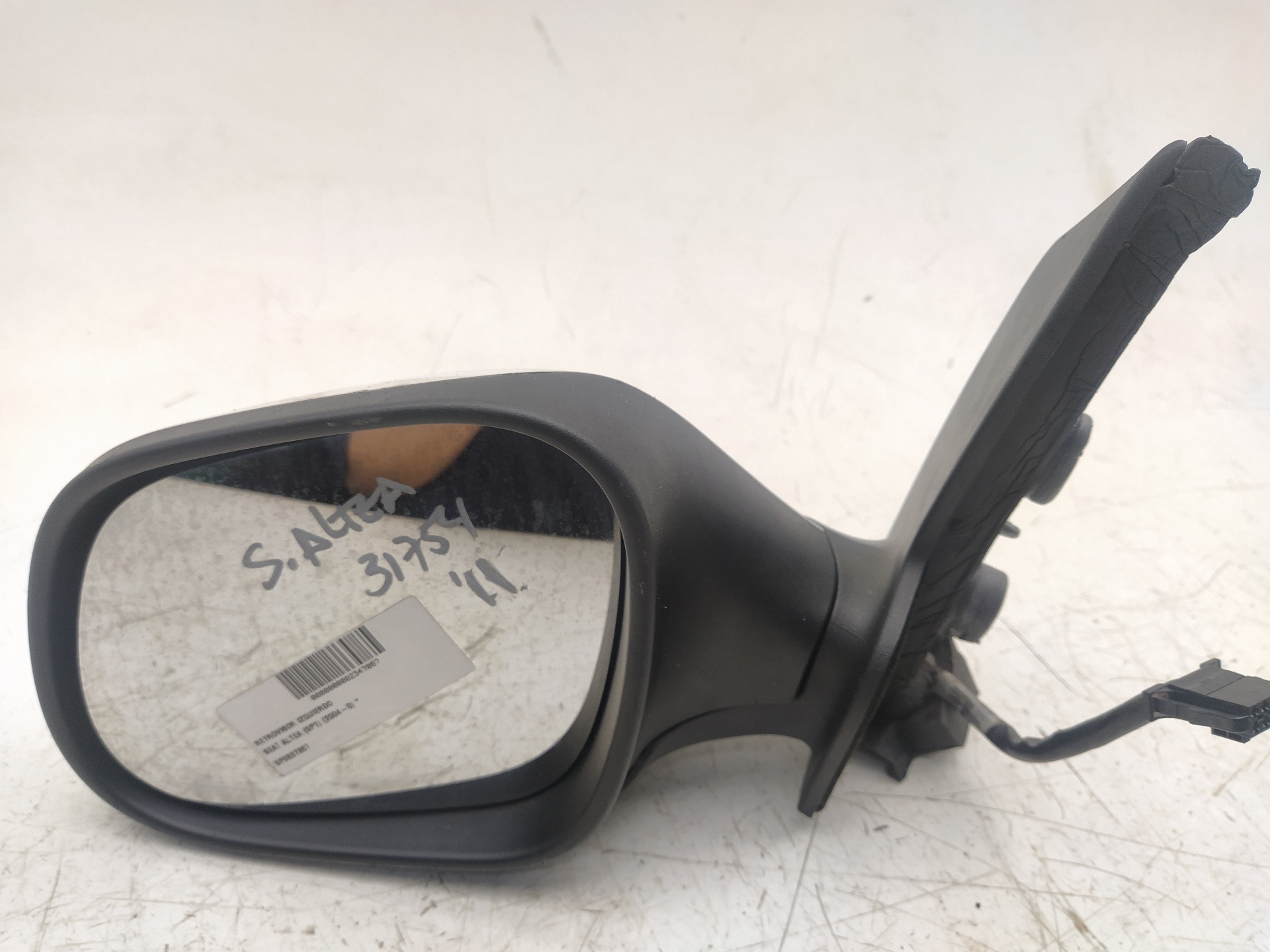 SEAT Toledo 3 generation (2004-2010) Left Side Wing Mirror 5P0837367 23104038