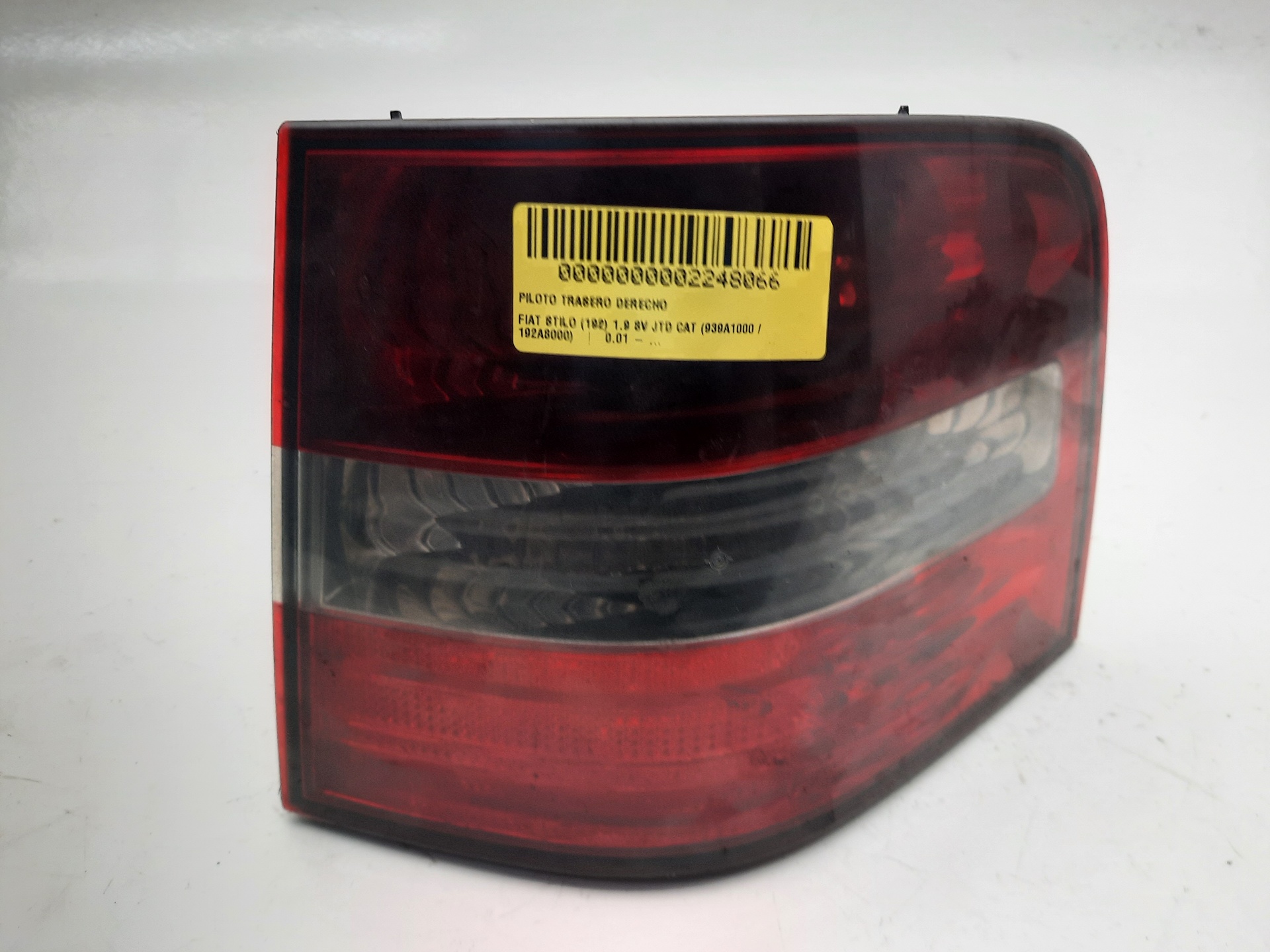 FIAT Stilo 1 generation (2001-2010) Rear Right Taillight Lamp 28190202 20139282