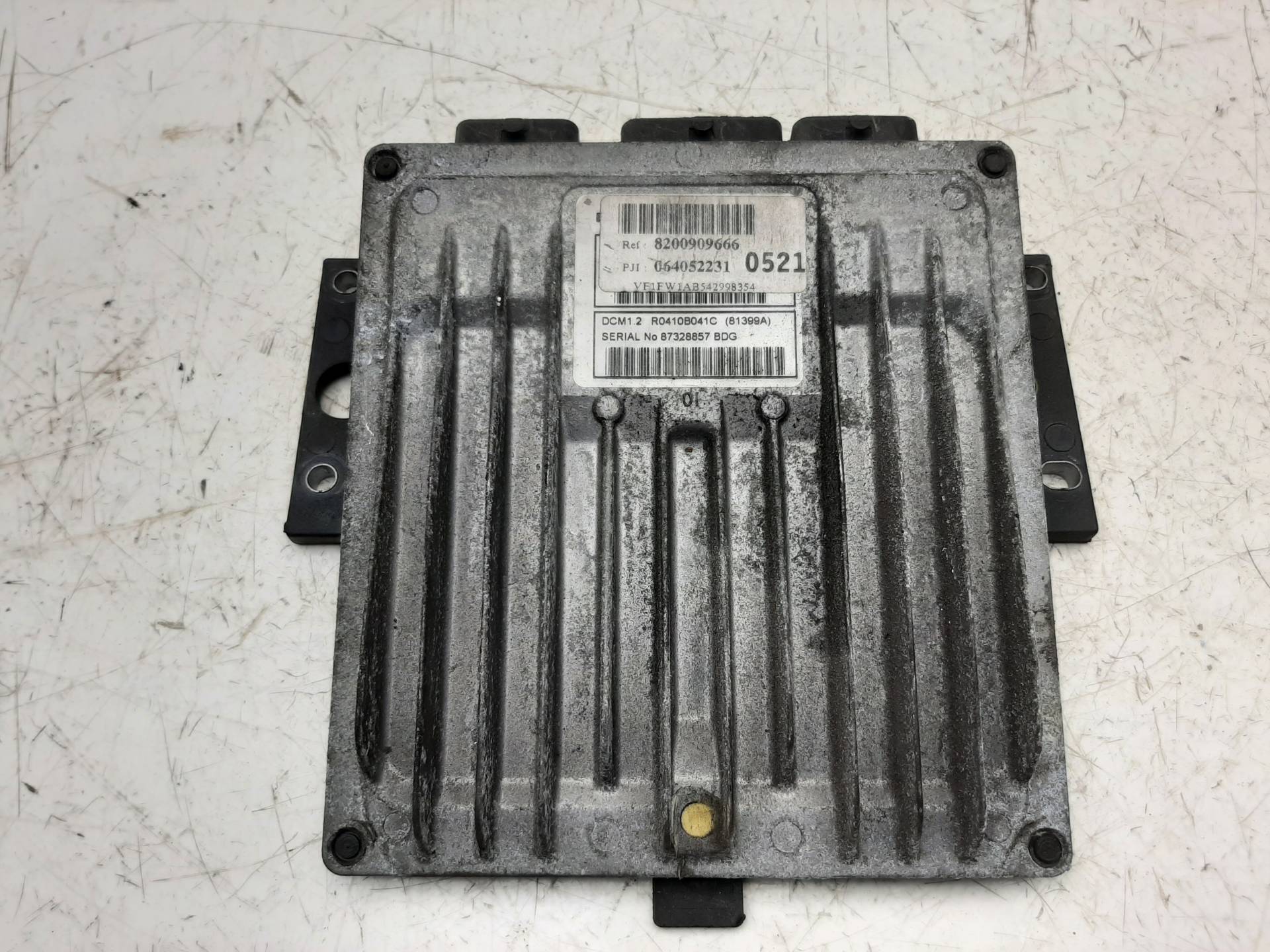 CHEVROLET Kangoo 2 generation (2007-2021) Engine Control Unit ECU 8200909666 18489004