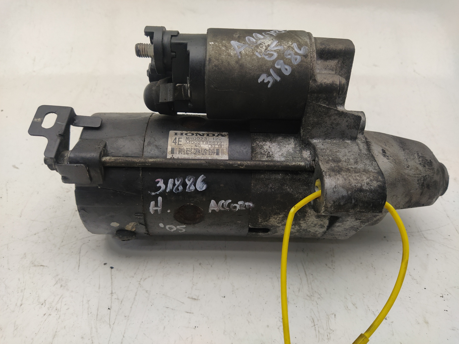 HONDA Accord 7 generation (2002-2008) Starter Motor M002T85672,MHG023 23720858