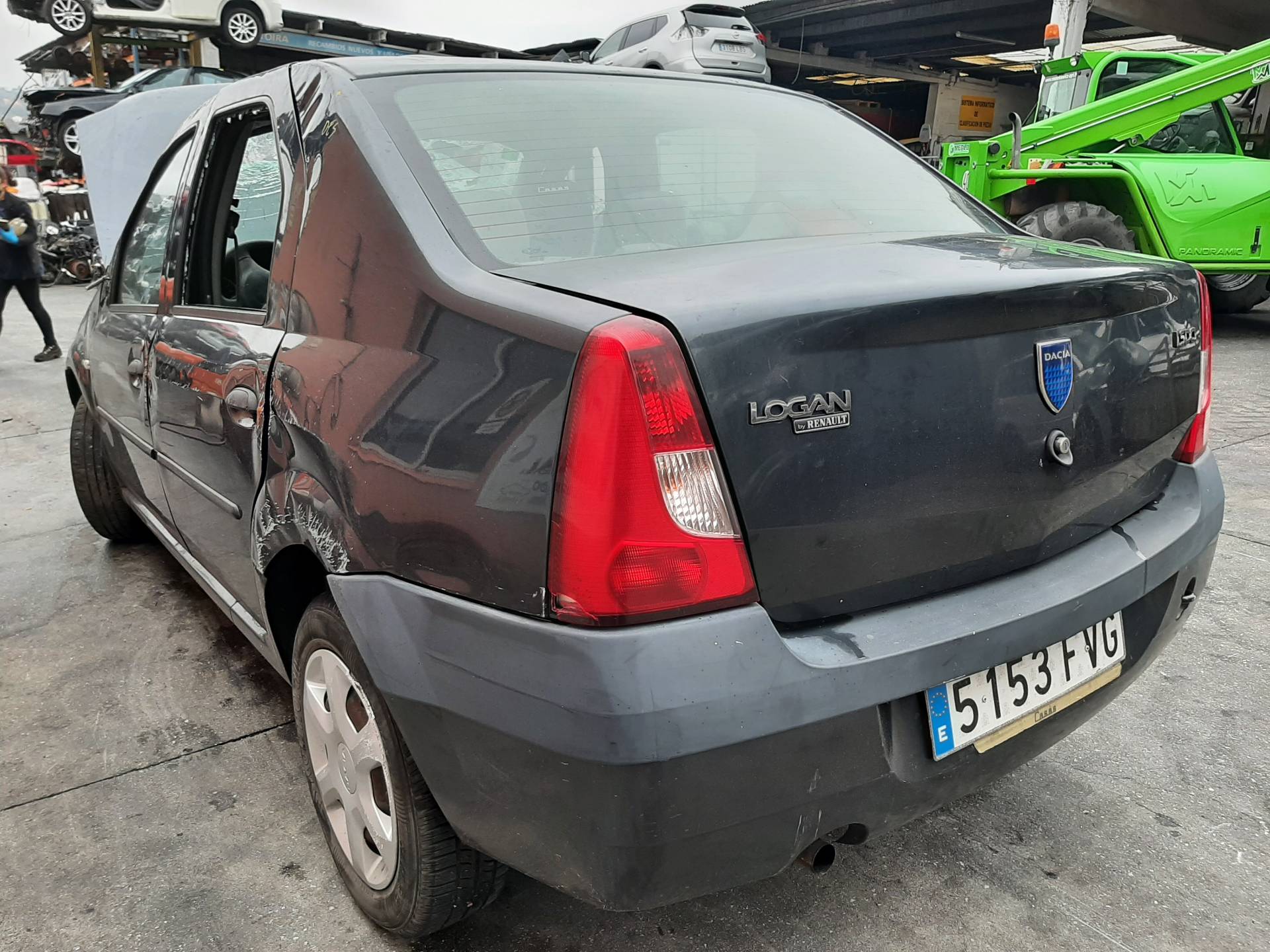 DACIA Logan 1 generation (2004-2012) Стеклоподъемник передней левой двери 400726D 18574197