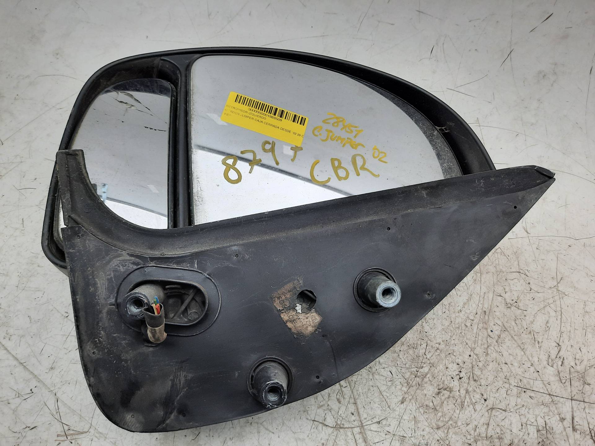 CITROËN Jumper 3 generation (2006-2024) Left Side Wing Mirror 20566010