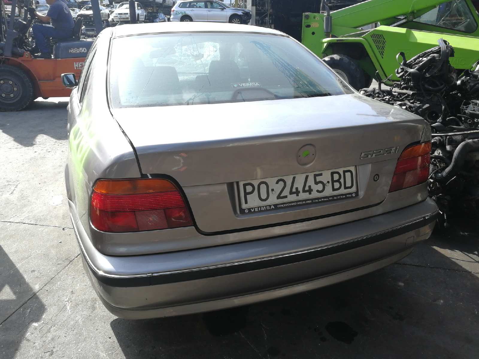 BMW 5 Series E39 (1995-2004) Priekinių dešinių durų stiklo pakelėjas 51338159832, 67628360512 18491885