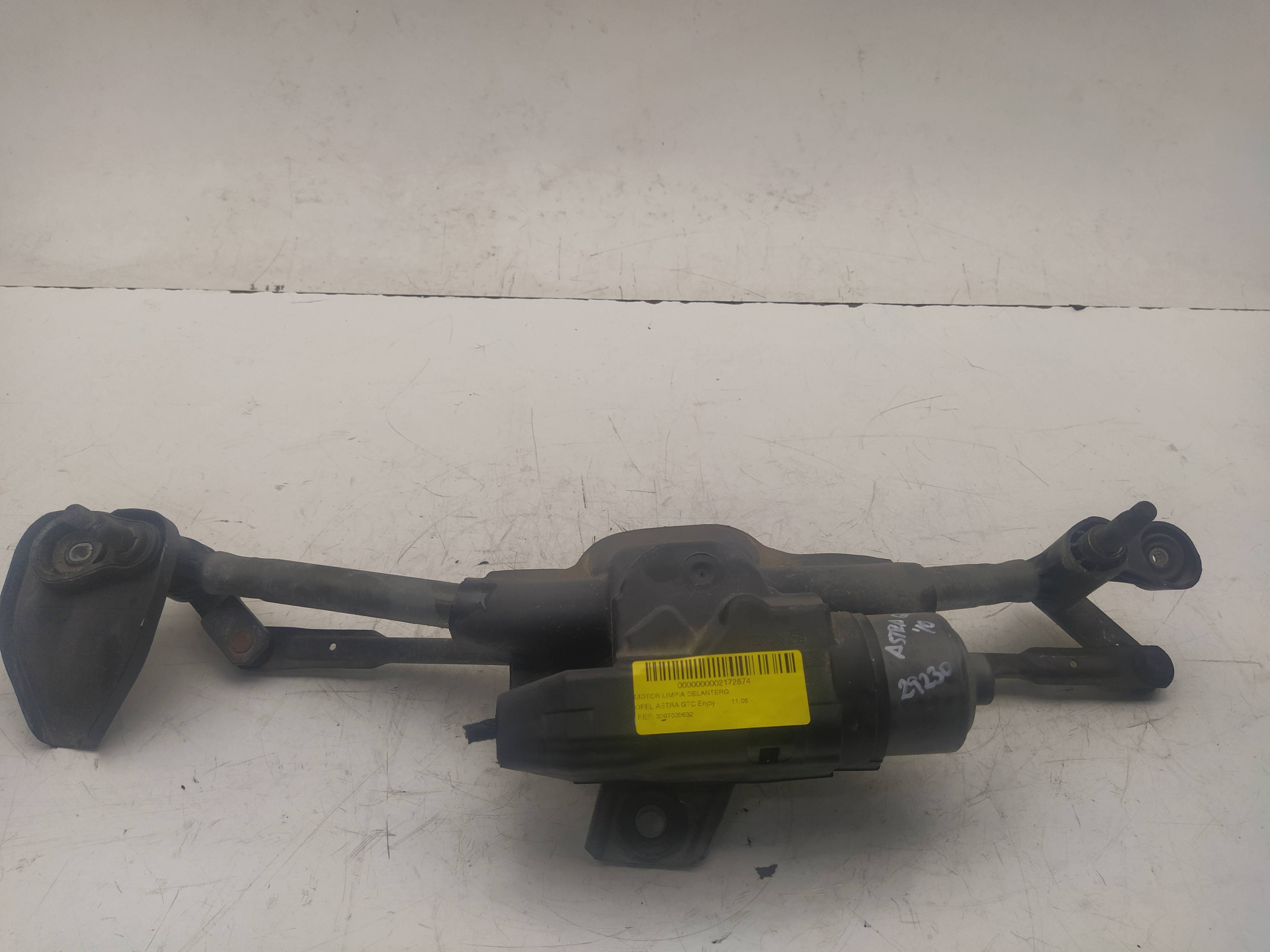 OPEL Astra J (2009-2020) Front vindusviskermekanisme 3397020632, 13271686LHD 18628131