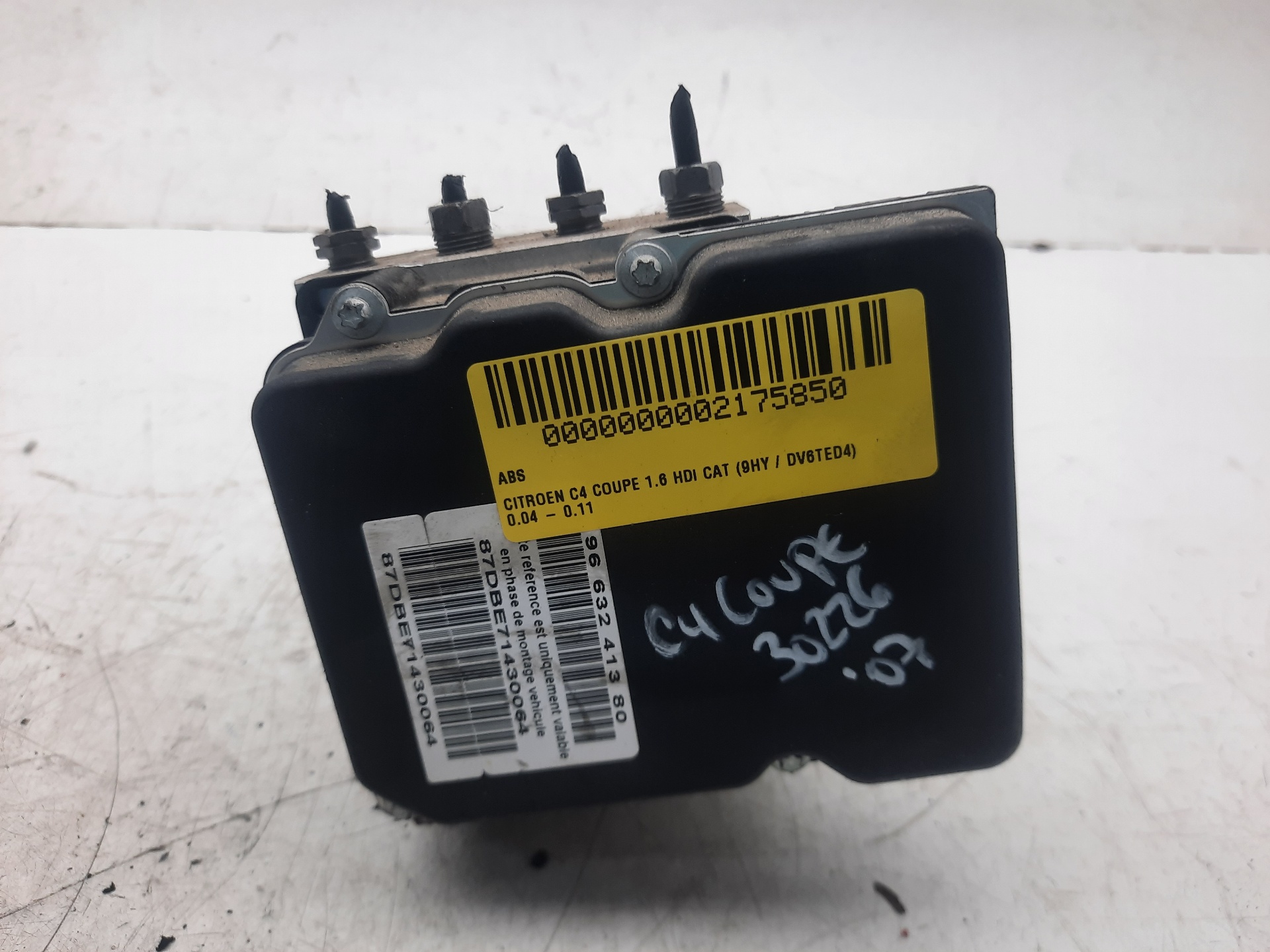 PEUGEOT C4 1 generation (2004-2011) ABS Pump 9661887180 18642305