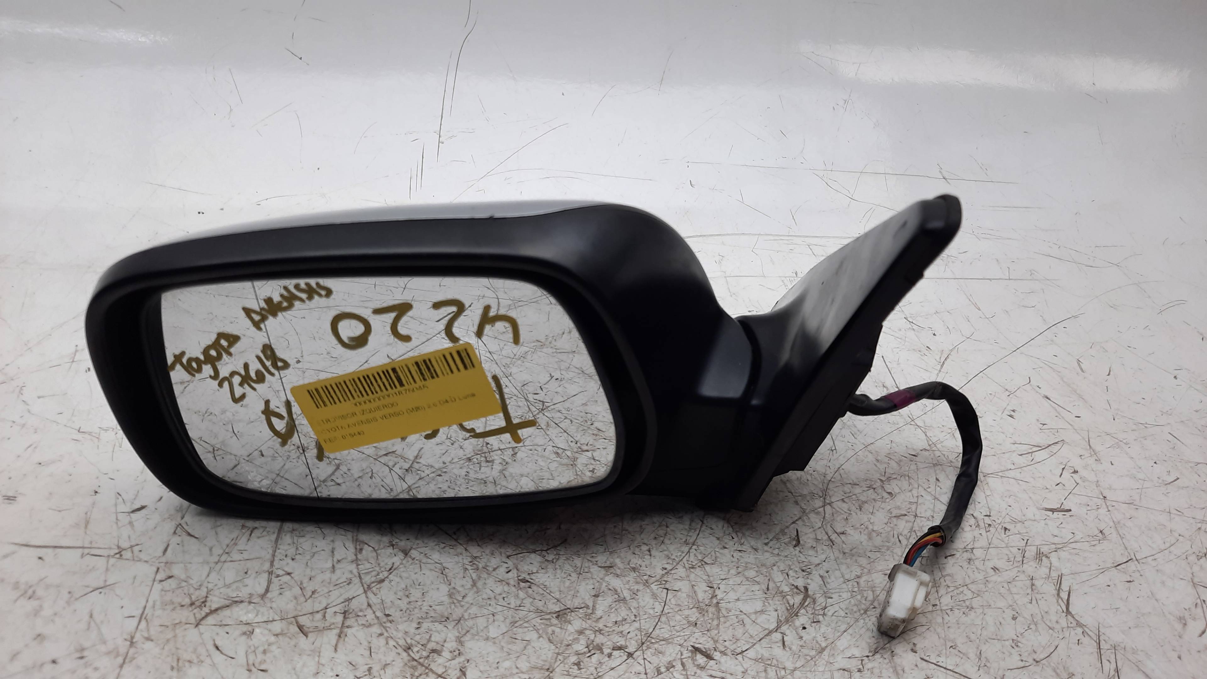 TOYOTA Avensis Verso 1 generation (2001-2003) Left Side Wing Mirror 015440 18550500