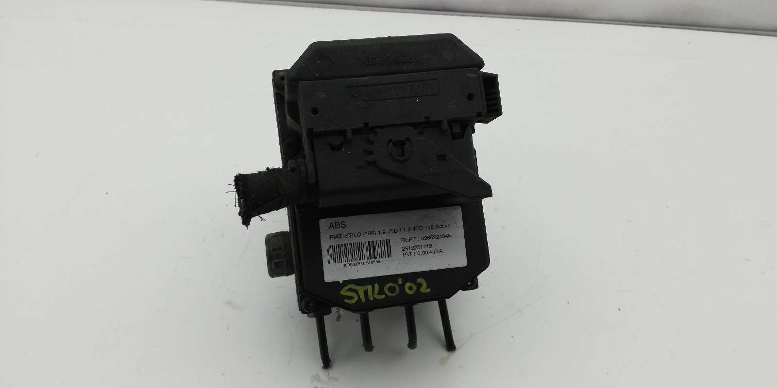 FIAT Stilo 1 generation (2001-2010) ABS szivattyú 0265224048,2812231413,46784468 18496938