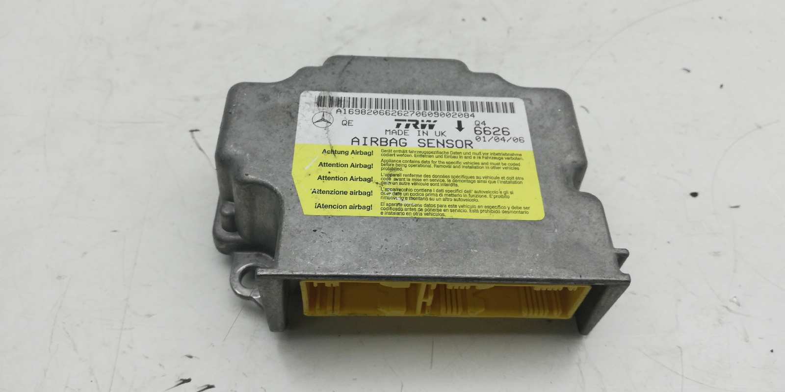 CHEVROLET B-Class W245 (2005-2011) SRS Control Unit A1698206626 18492595