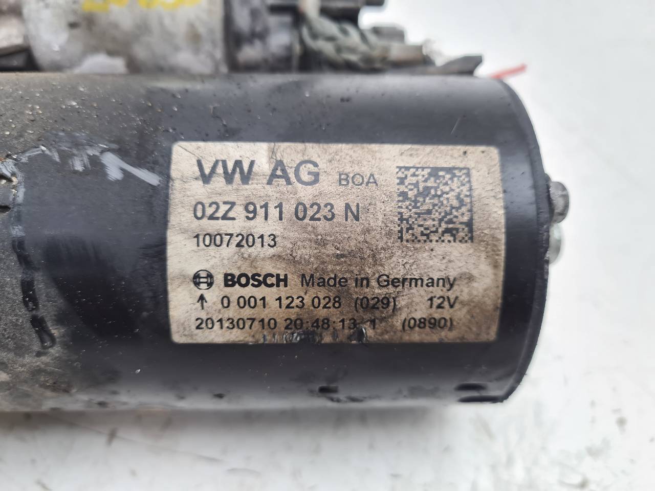 VOLKSWAGEN Polo 5 generation (2009-2017) Starter auto 02Z911023N, 0001123028 18534303