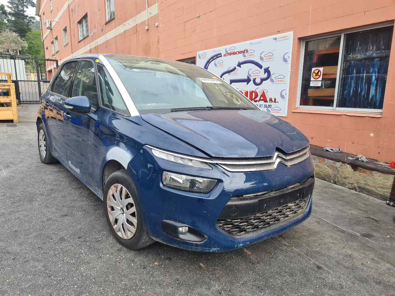 CITROËN C4 Picasso 2 generation (2013-2018) Rear left door window lifter 9676172480 18551056