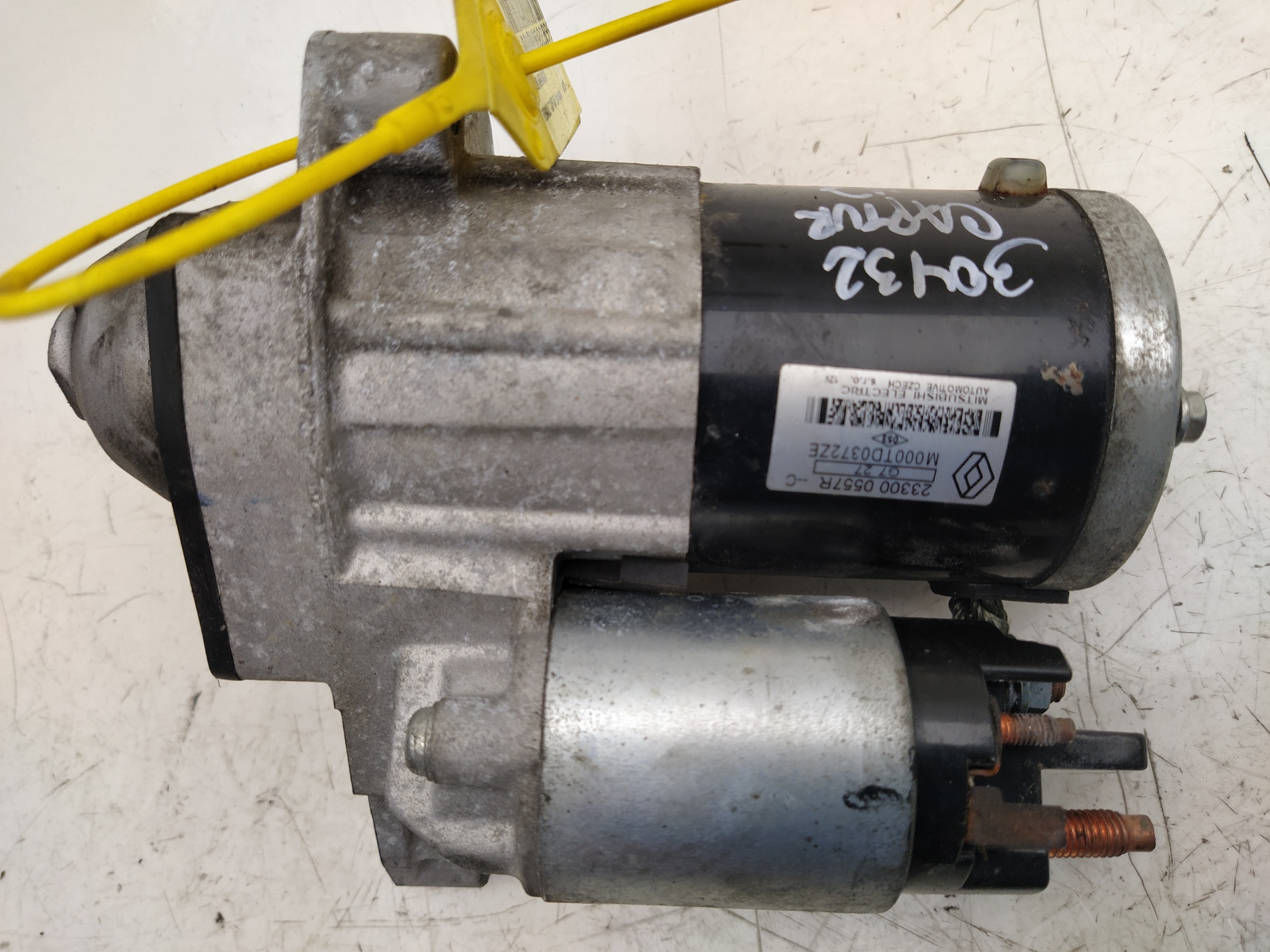 RENAULT Clio 3 generation (2005-2012) Starter Motor 233000557R 22739891