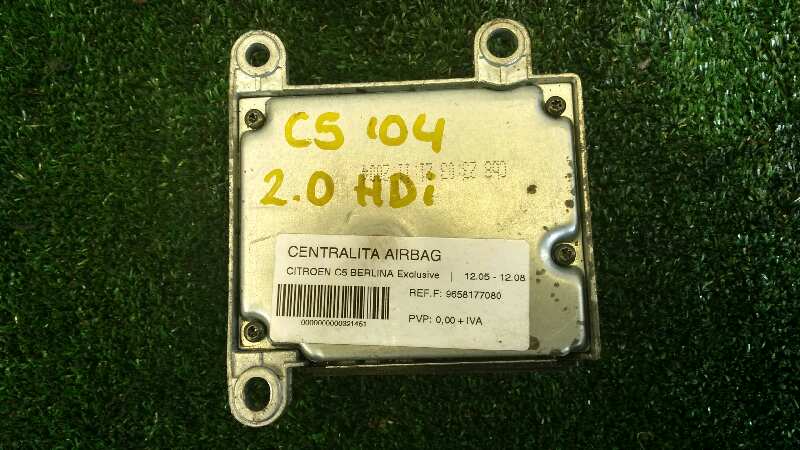 BMW C5 1 generation (2001-2008) Unitate de control SRS 9658177080 18354681