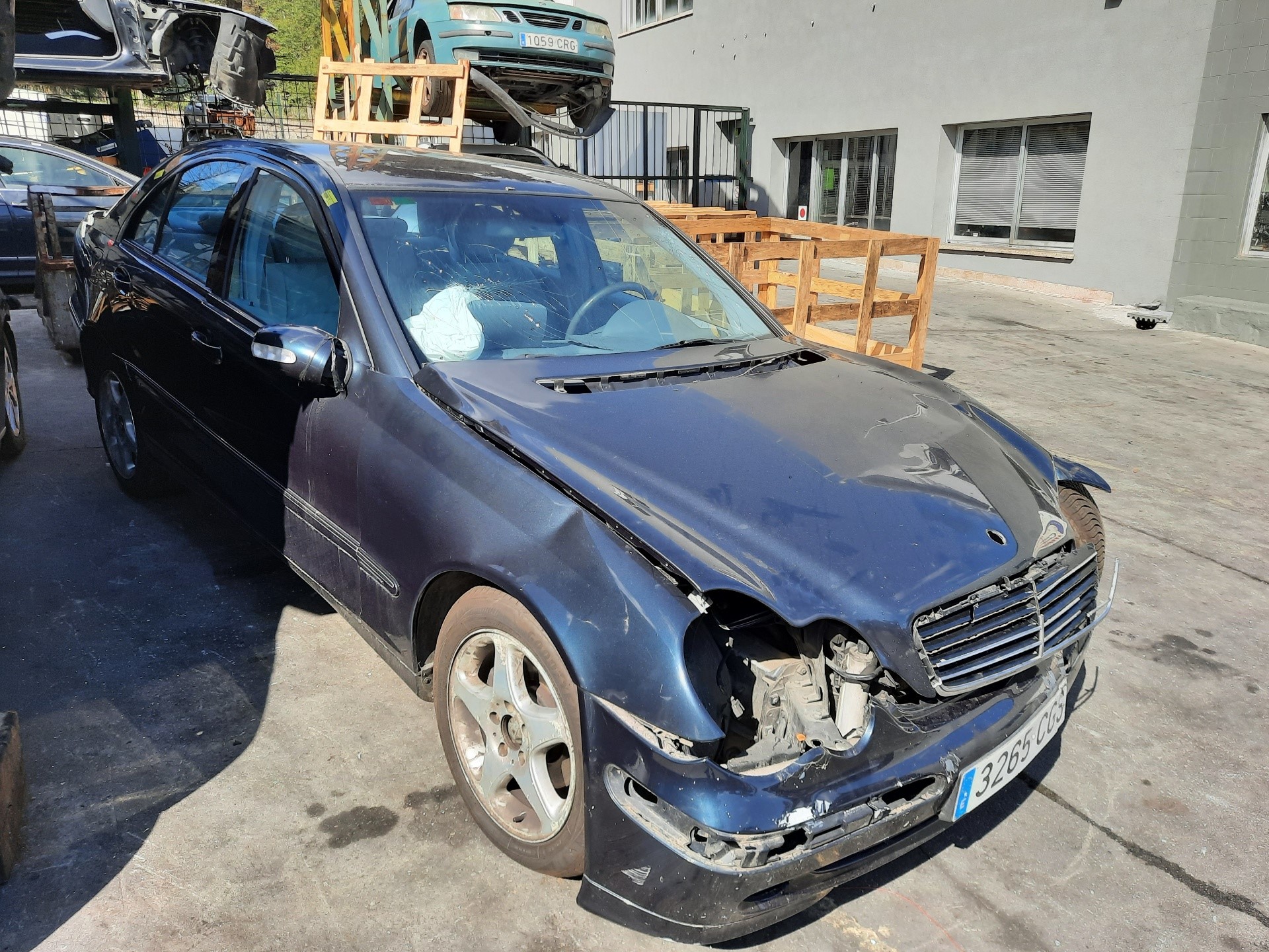 MERCEDES-BENZ C-Class W203/S203/CL203 (2000-2008) Bal hátsó kardántengely A2033501110 18617551