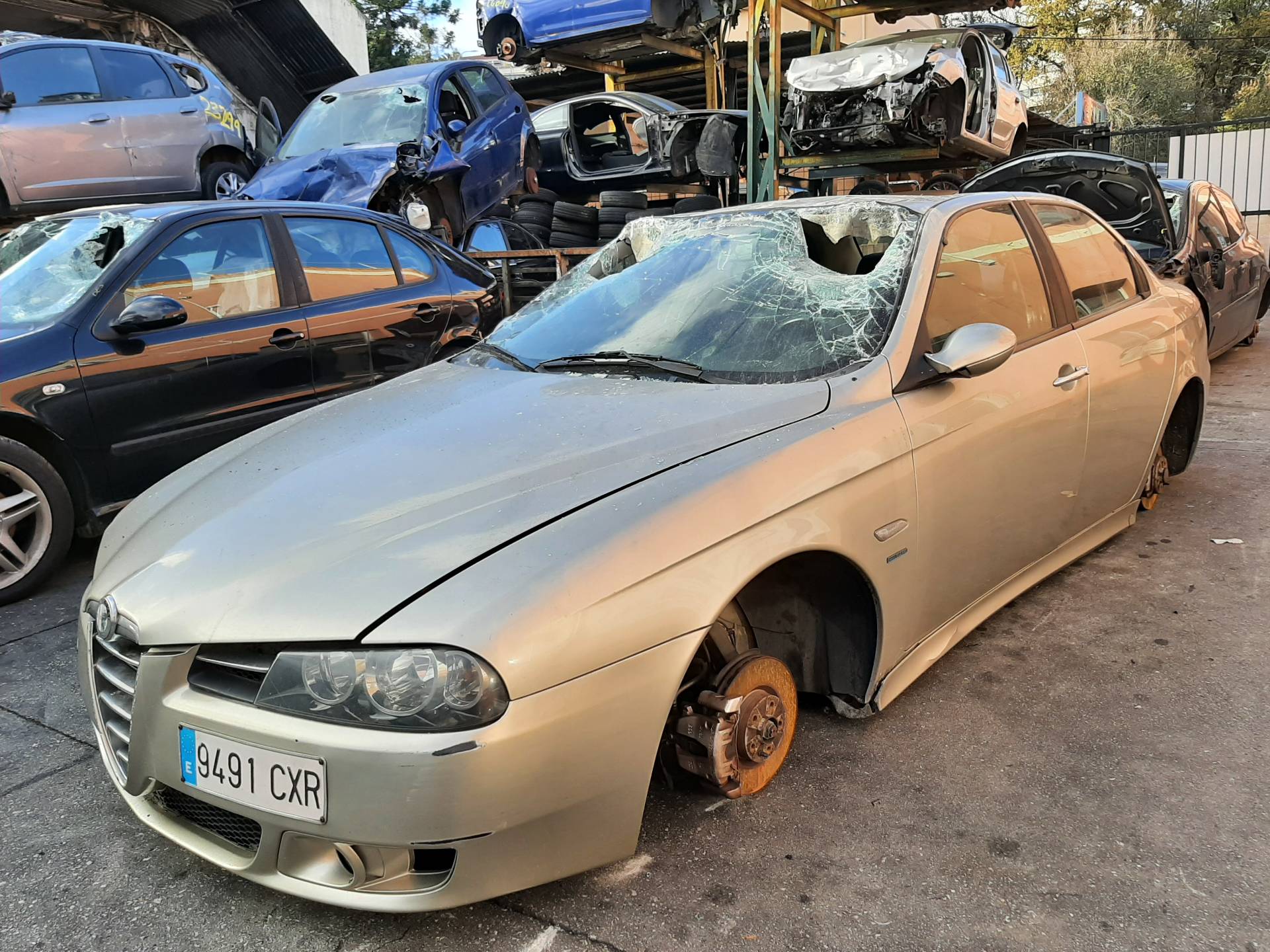 ALFA ROMEO 156 932 (1997-2007) Galinis kairys žibintas 60620137 18570003