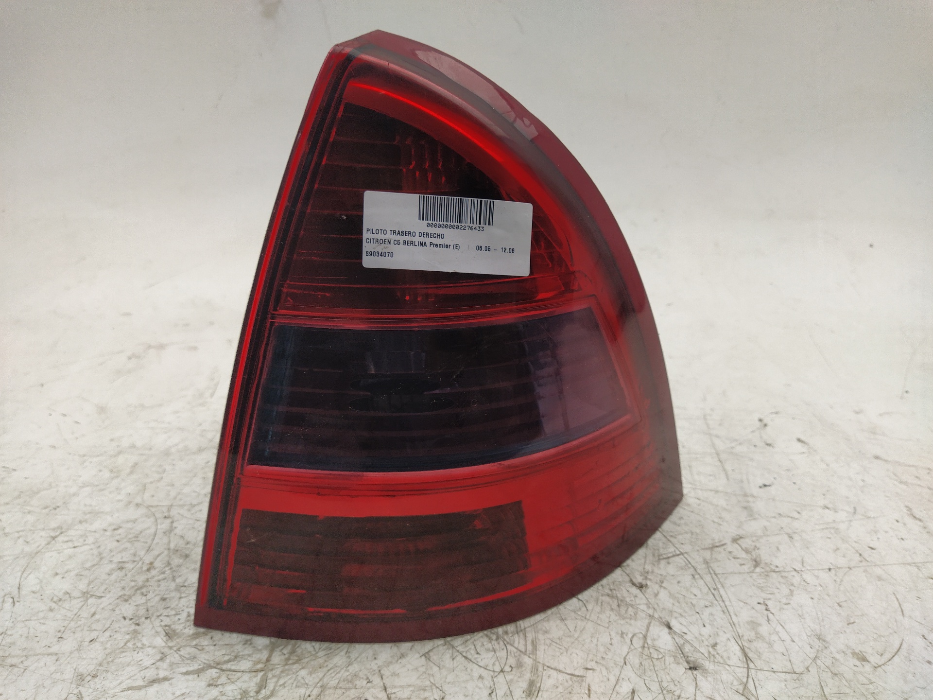 CITROËN Rear Right Taillight Lamp 89034070 24775250