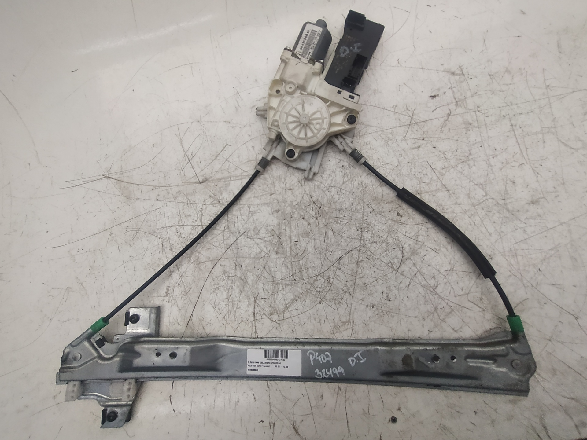 VAUXHALL Front Left Door Window Regulator 9663036680 26361830