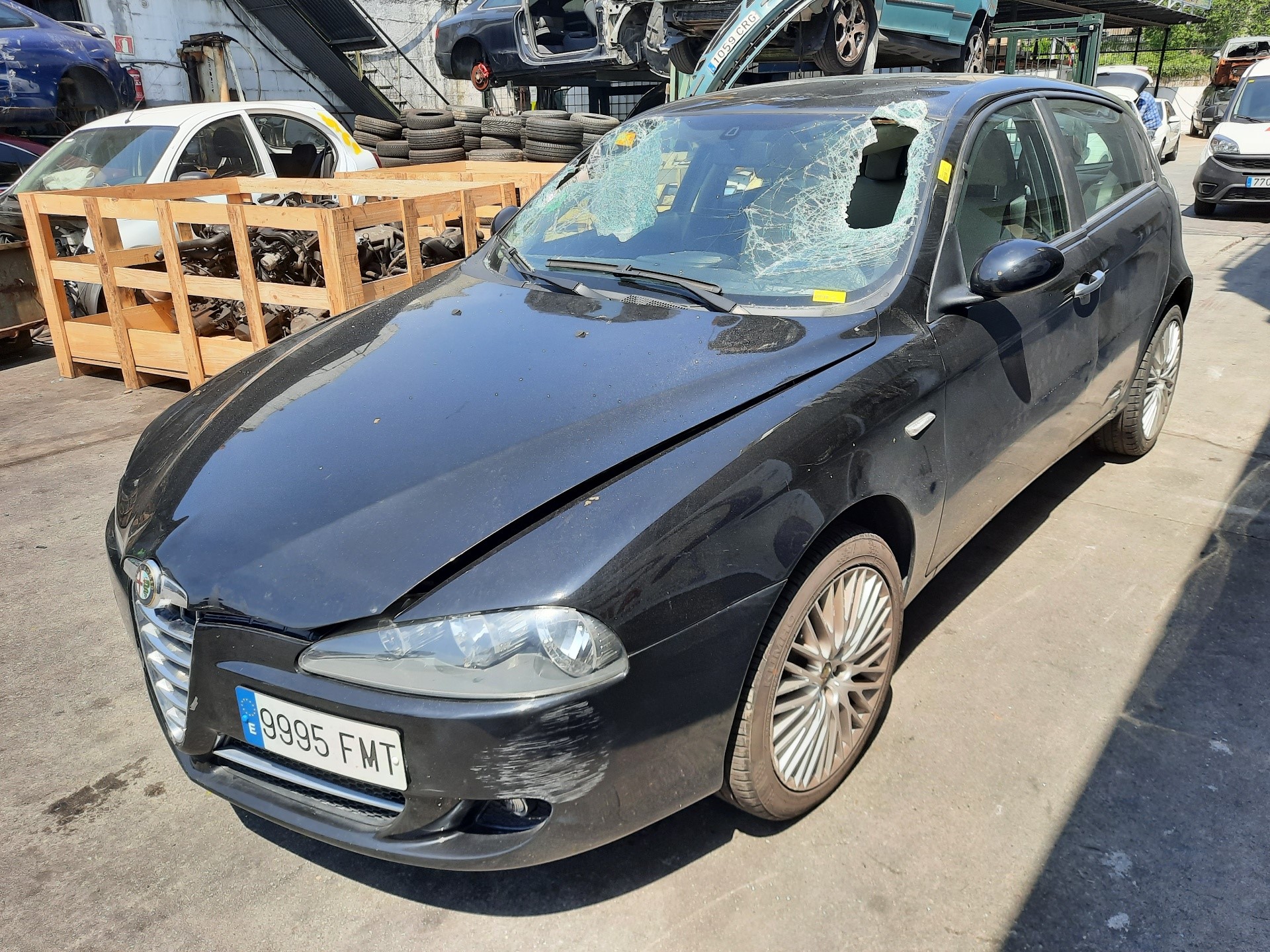 ALFA ROMEO 147 2 generation (2004-2010) Rétroviseur latéral gauche 156068389 18661762