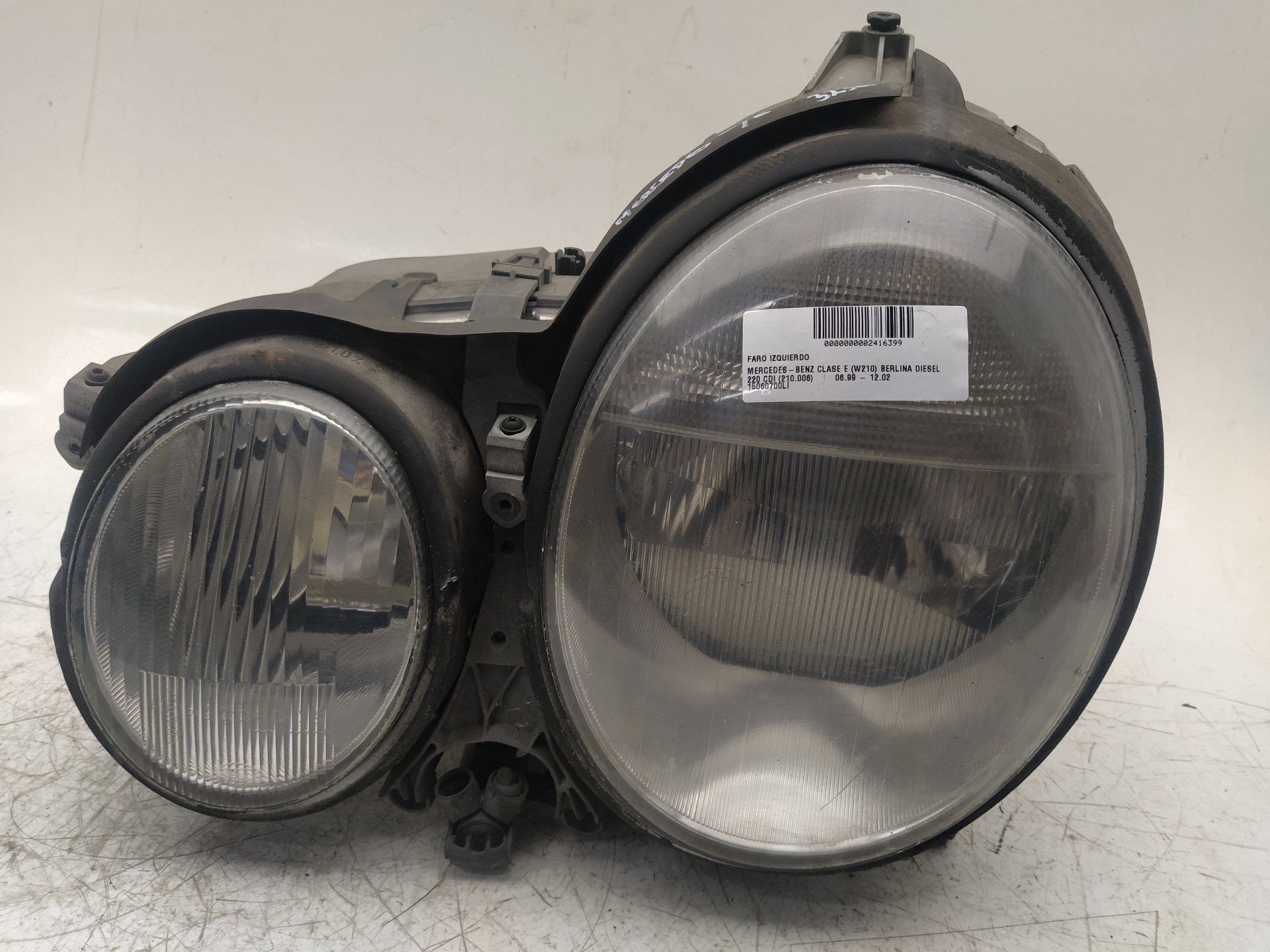 OPEL Kadett E (1984-1993) Front Left Headlight 15060700LI 25767018