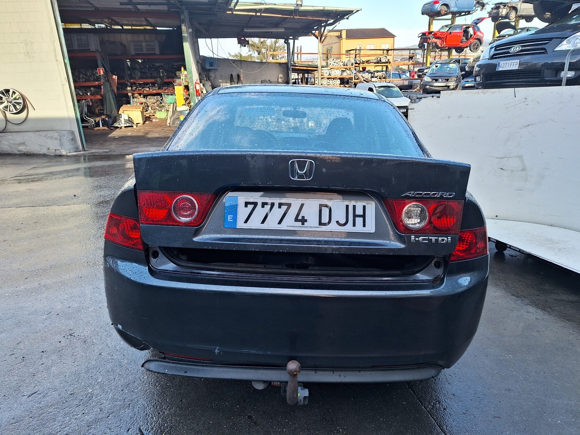 HONDA Accord 7 generation (2002-2008) Fönsterhiss för höger bakdörr 501210 25044796