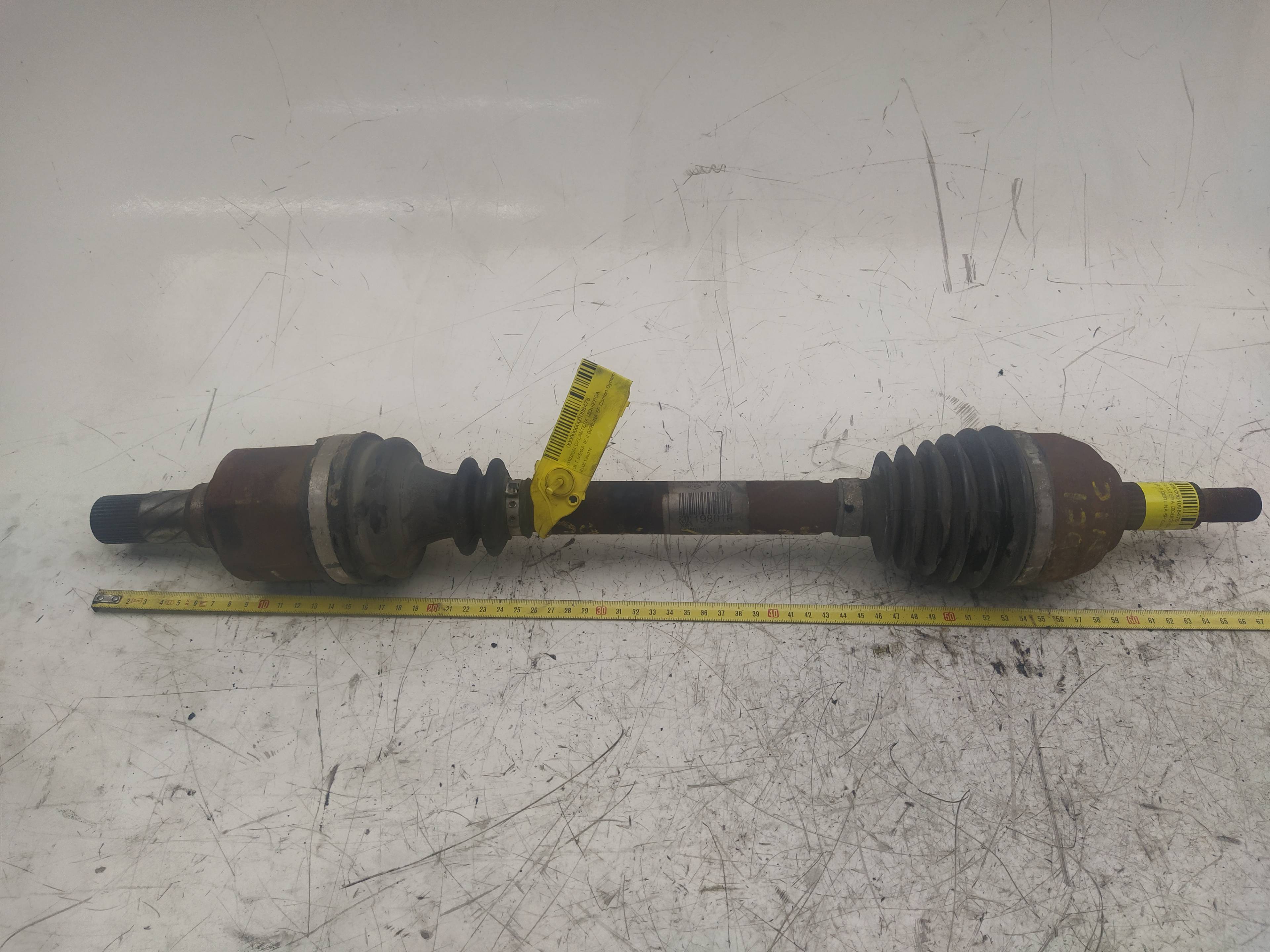 RENAULT Megane 2 generation (2002-2012) Front Left Driveshaft 8200198016 18415581