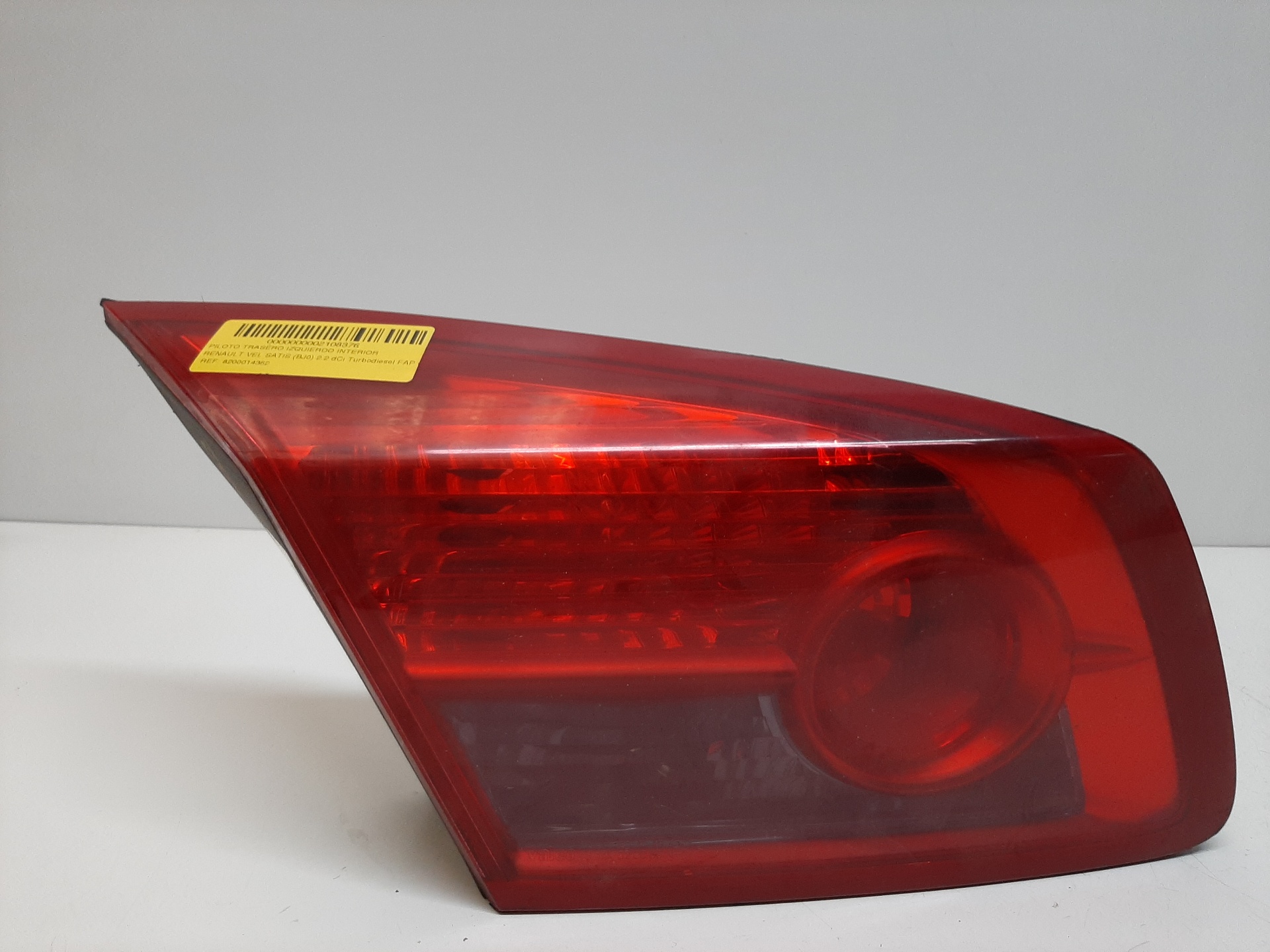 RENAULT Vel Satis 1 generation (2002-2009) Rear Left Taillight 8200014362 24011062