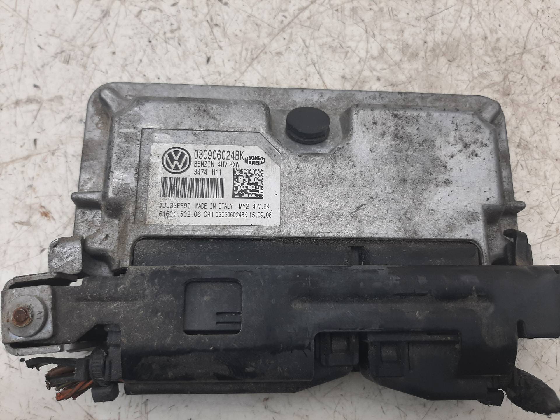 SEAT Ibiza 4 generation (2008-2017) Engine Control Unit ECU 03C906024BK 18420991