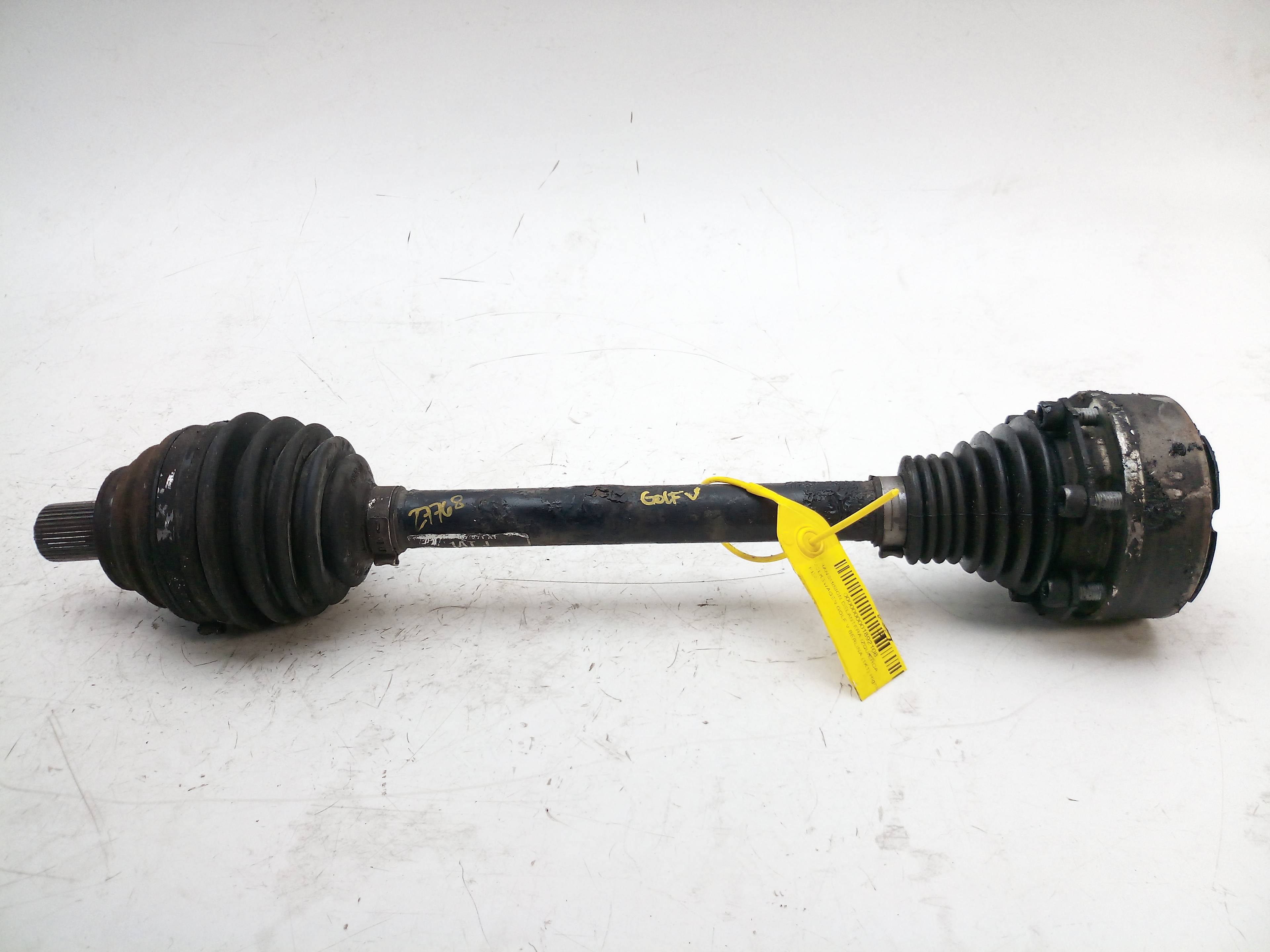 VOLKSWAGEN Golf 5 generation (2003-2009) Front Left Driveshaft 1K0407271AT 20565344