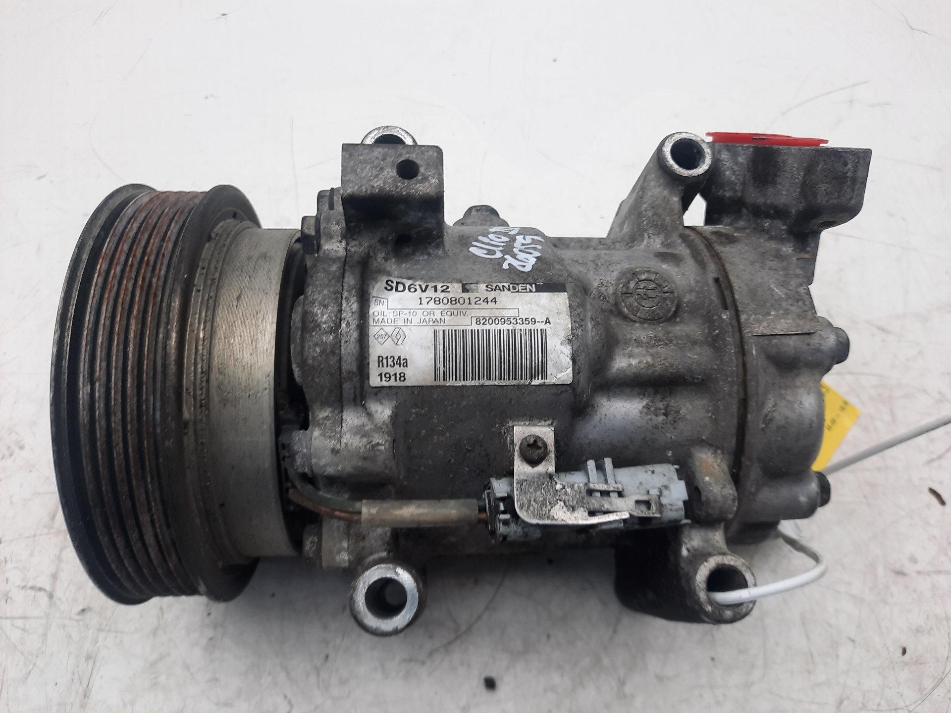 CHEVROLET Clio 3 generation (2005-2012) Air Condition Pump 8200953359A 18639192