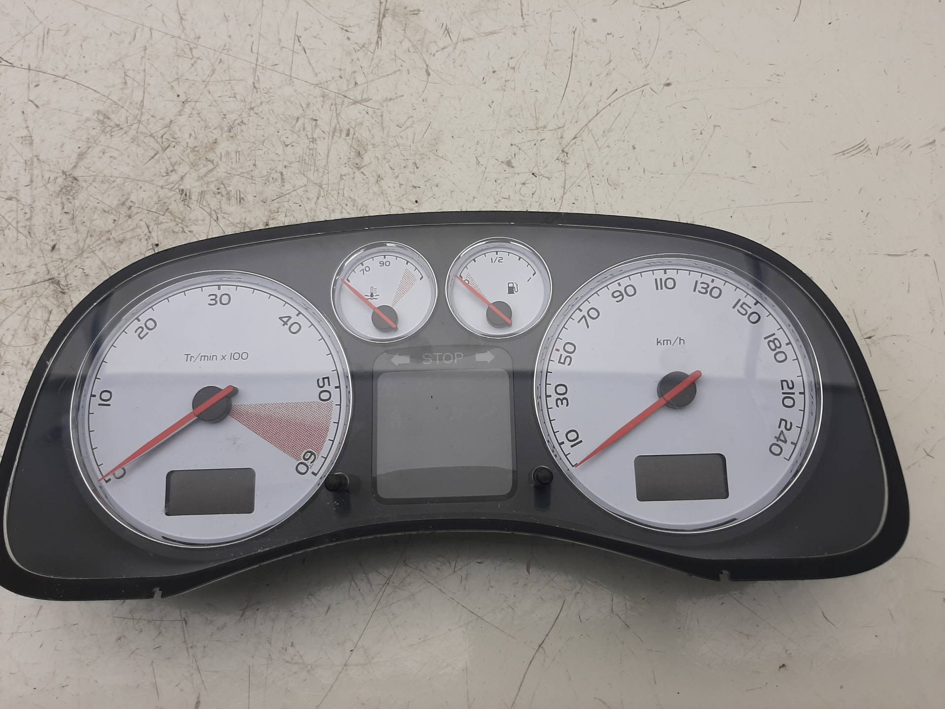 PEUGEOT 307 1 generation (2001-2008) Speedometer 9661323180 27286598