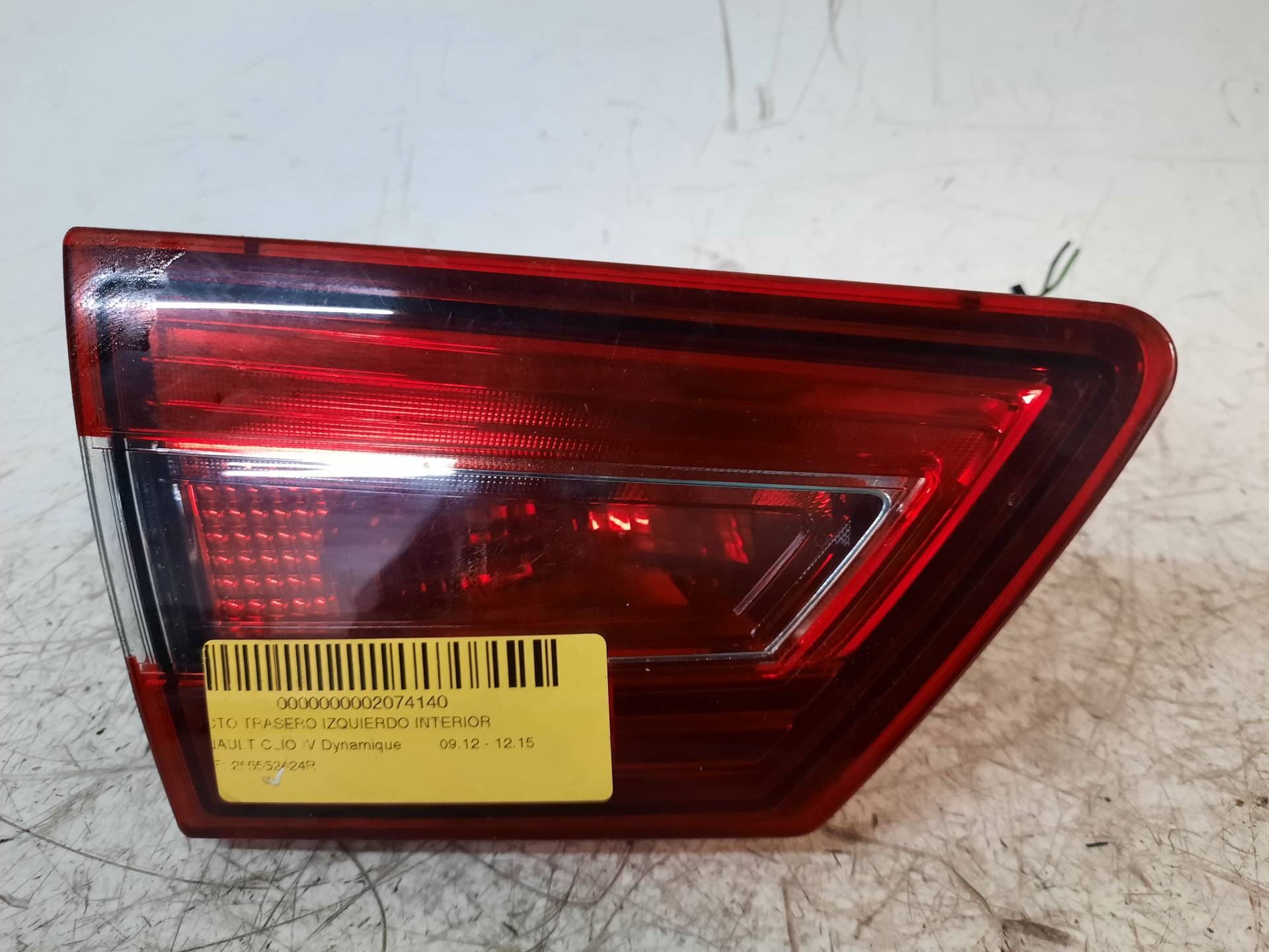 RENAULT Clio 4 generation (2012-2020) Rear Left Taillight 265552424R 24010841