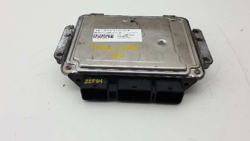 RENAULT 206 1 generation (1998-2009) Motorkontrollenhet ECU 0281012525, 9661376380, 9657699480 18429046