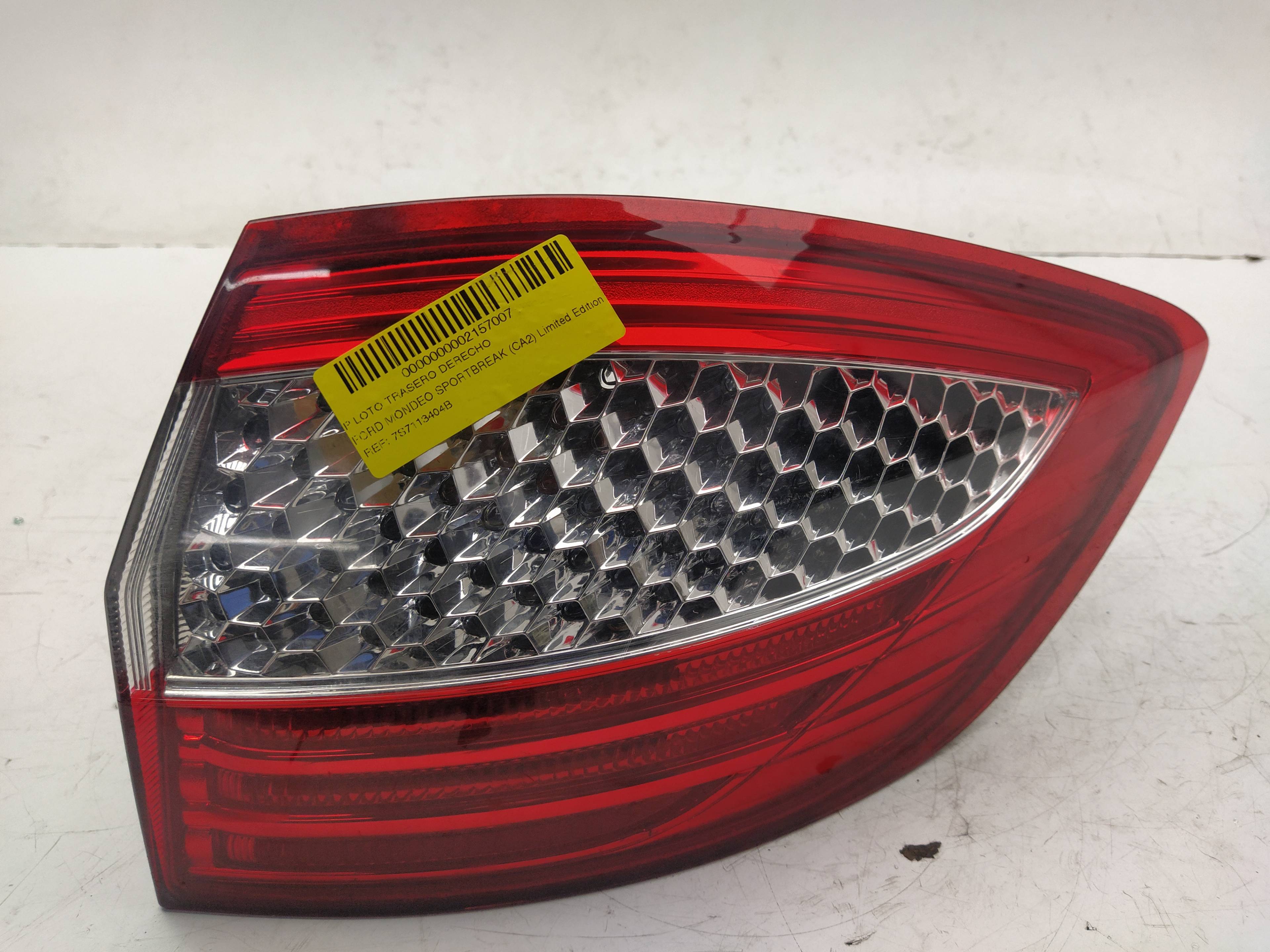 FORD Mondeo 4 generation (2007-2015) Rear Right Taillight Lamp 7S7113404B 18623729