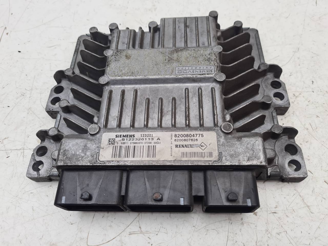 DODGE Scenic 2 generation (2003-2010) Variklio kompiuteris 8200804775,8200807626,S122326113A 18556152