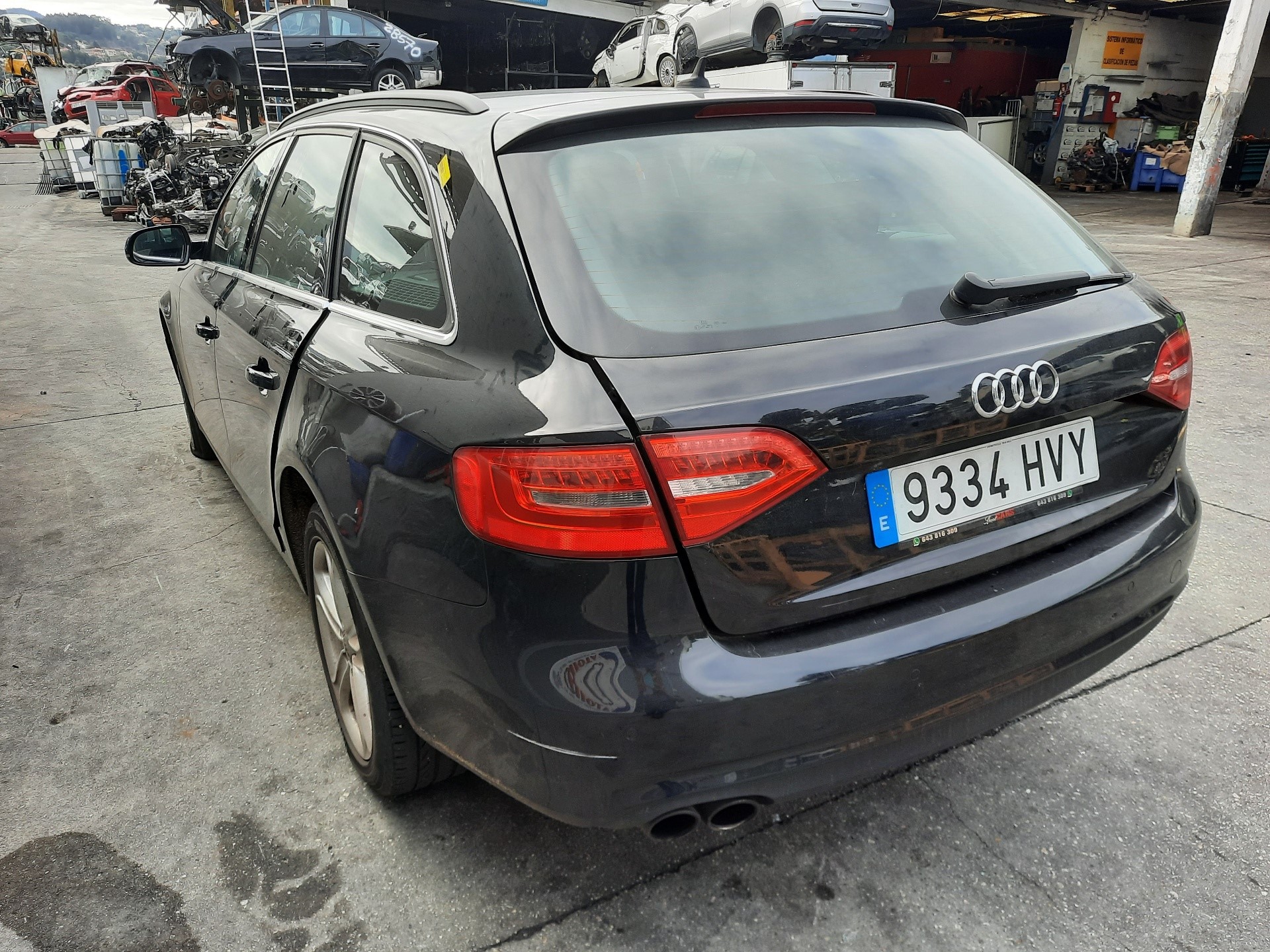 AUDI A5 8T (2007-2016) Aizmugurējo labo durvju logu pacēlājs 8K0839462A 18619732