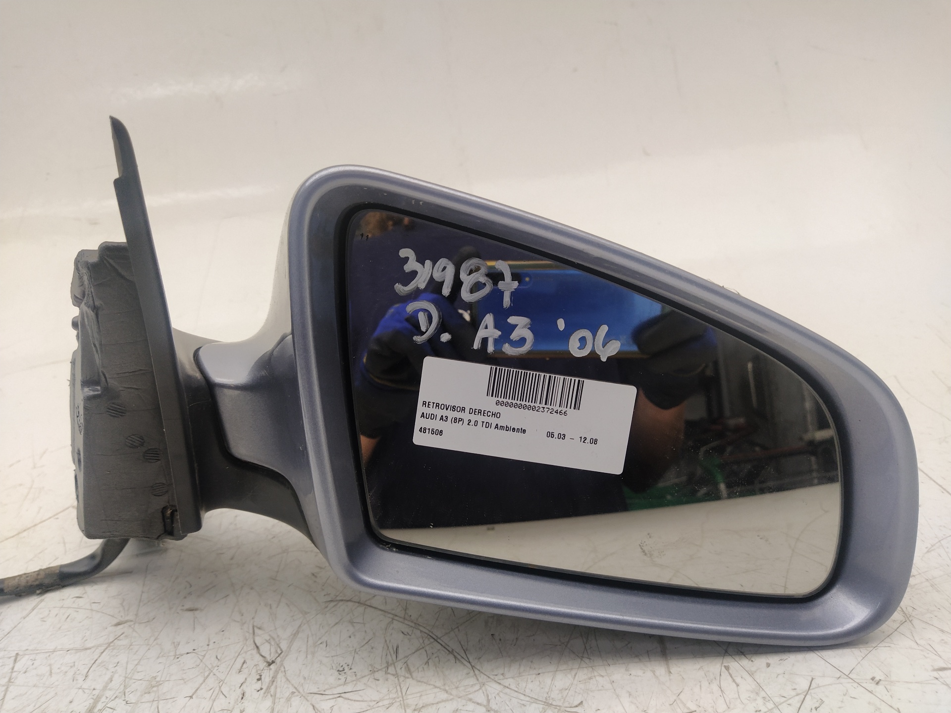 AUDI A3 8P (2003-2013) Right Side Wing Mirror 481506 24933420