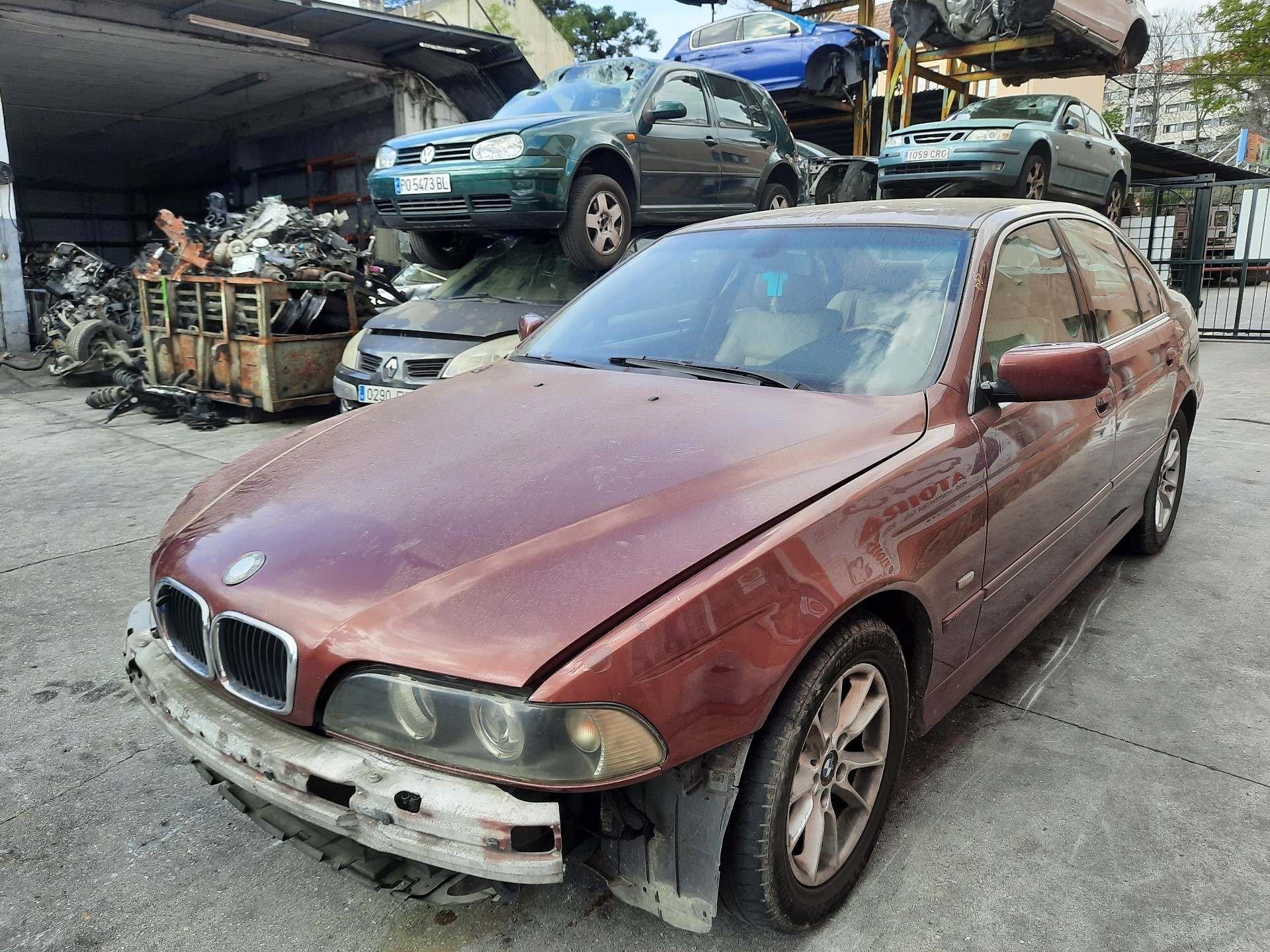BMW 5 Series E39 (1995-2004) Rear Right Door Window Regulator 9030143 18586751