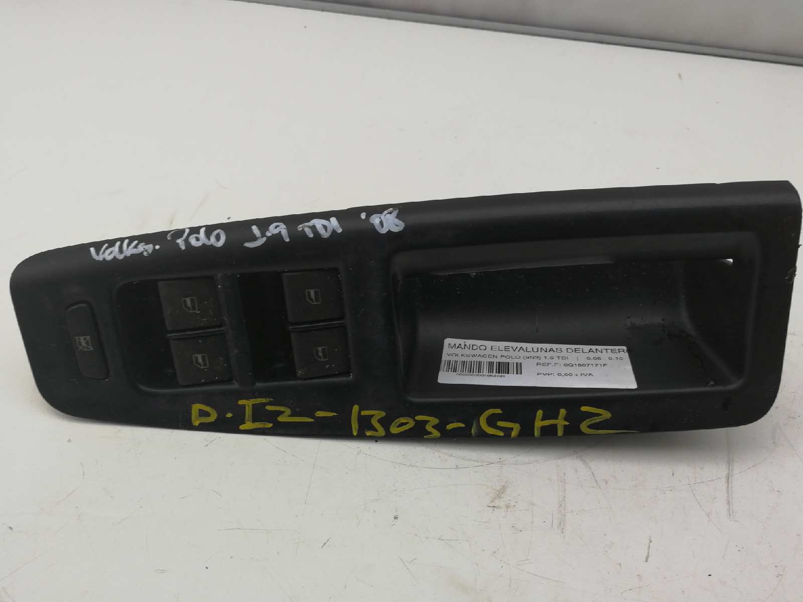 TOYOTA Polo 4 generation (2001-2009) Front Left Door Window Switch 6Q1867171F 18507323