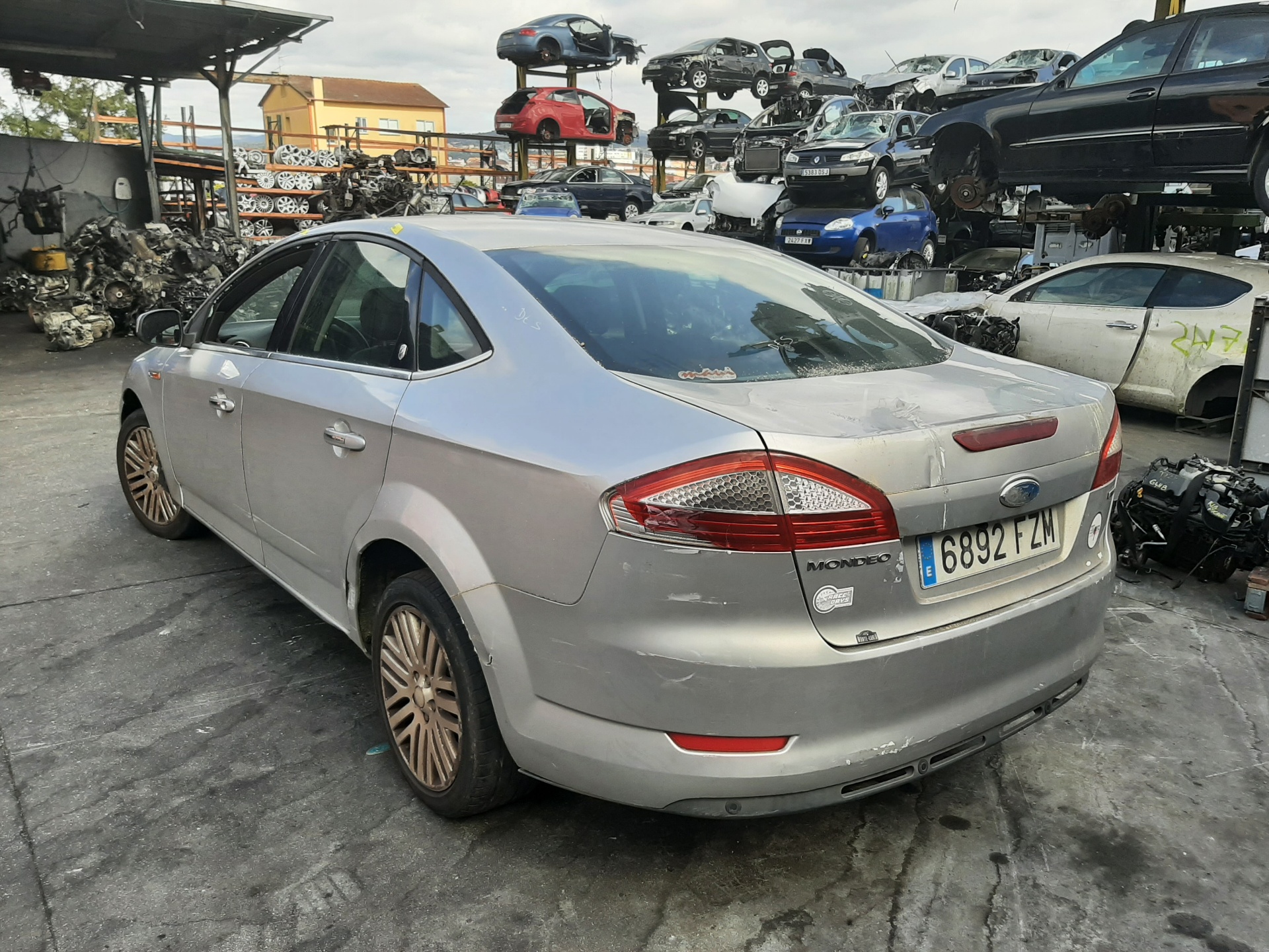 FORD Mondeo 4 generation (2007-2015) Priekinių dešinių durų spyna 6M2AR21812AB 18588926