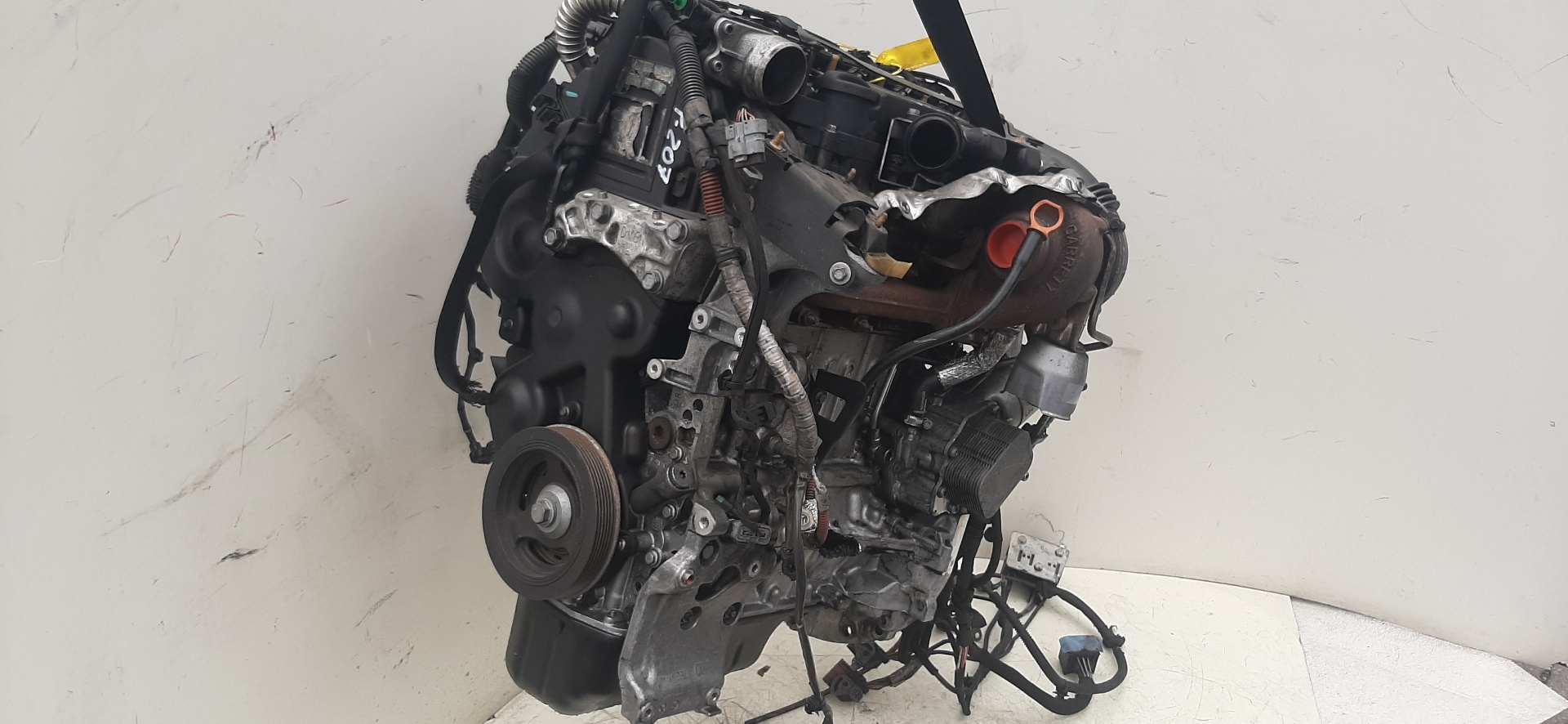 PEUGEOT 207 1 generation (2006-2009) Motor 9HY 20353095