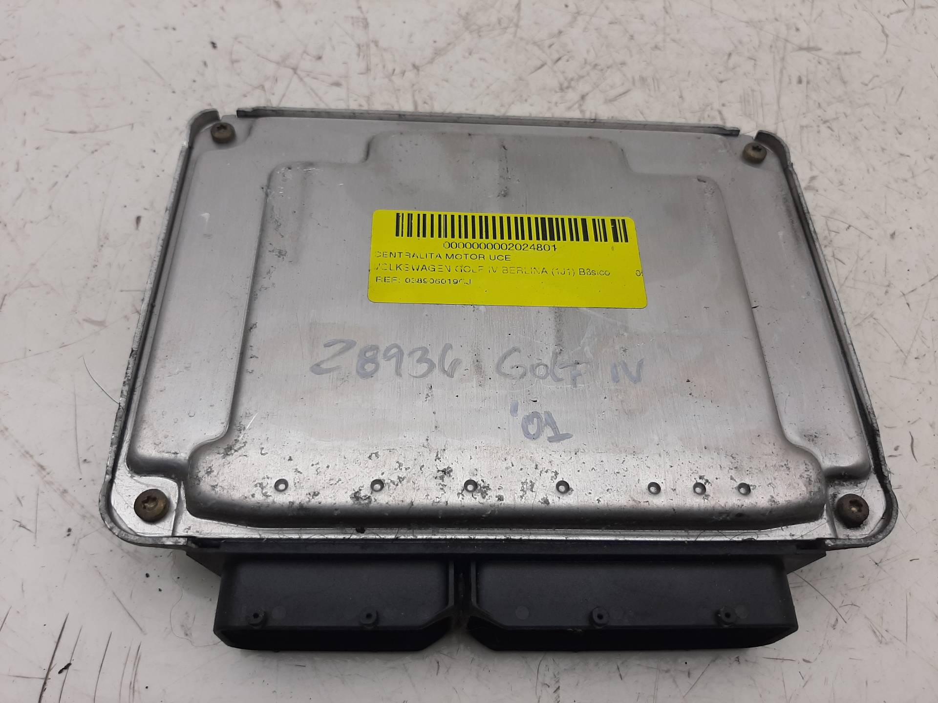 VOLKSWAGEN Bora 1 generation (1998-2005) Motorkontrolenhed ECU 038906019CJ,0281010302 20567565