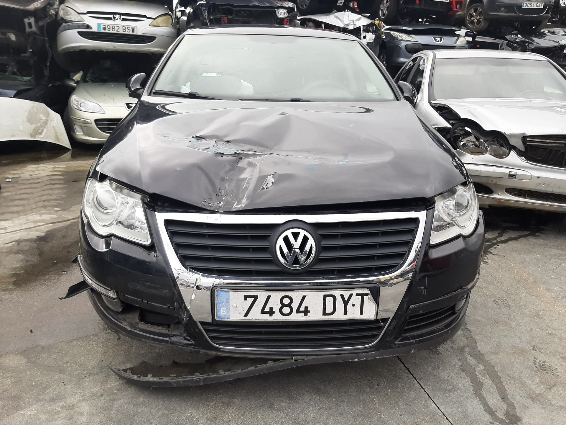 VOLKSWAGEN Passat B6 (2005-2010) Încuietoare ușă dreapta față 3C1837016A 24023443