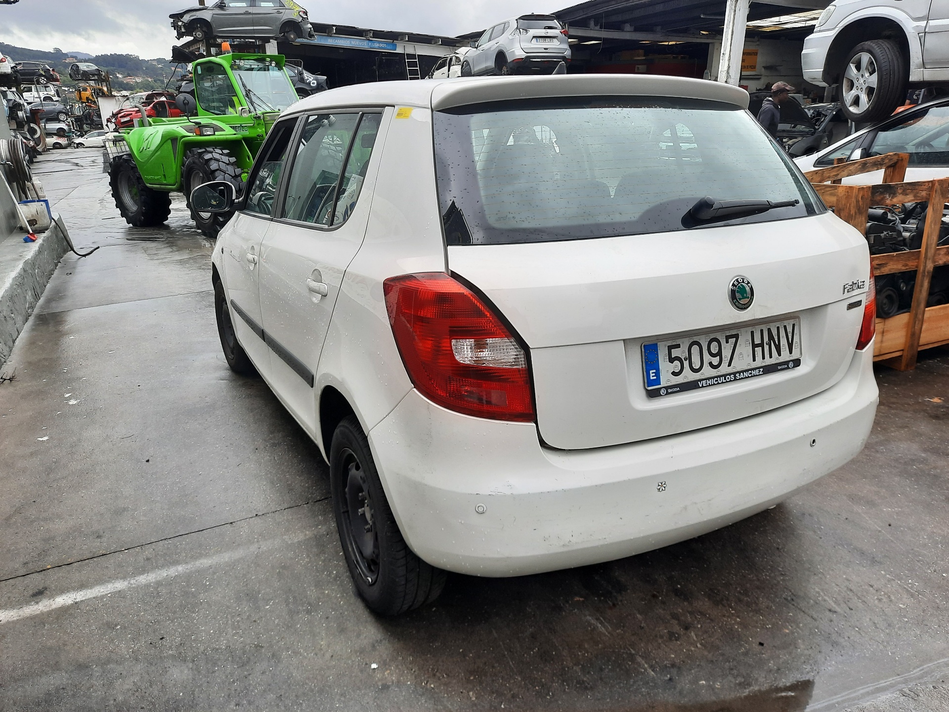 SKODA Fabia 2 generation  (2010-2014) Starteris 02T911024N 20139245