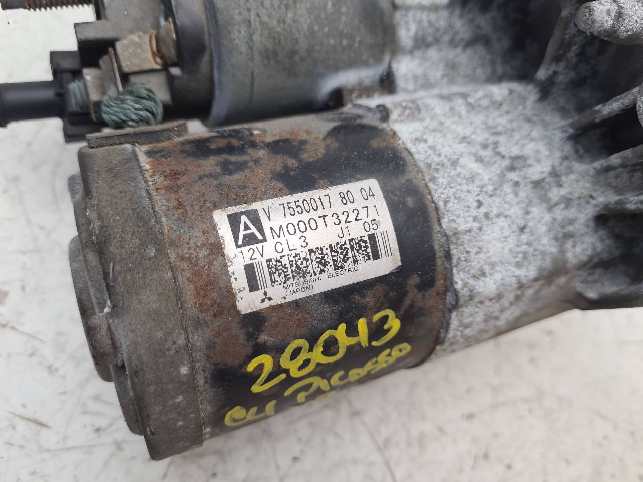 MERCEDES-BENZ C4 Picasso 1 generation (2006-2013) Starter Motor 75500178004,M000T32271 18557649