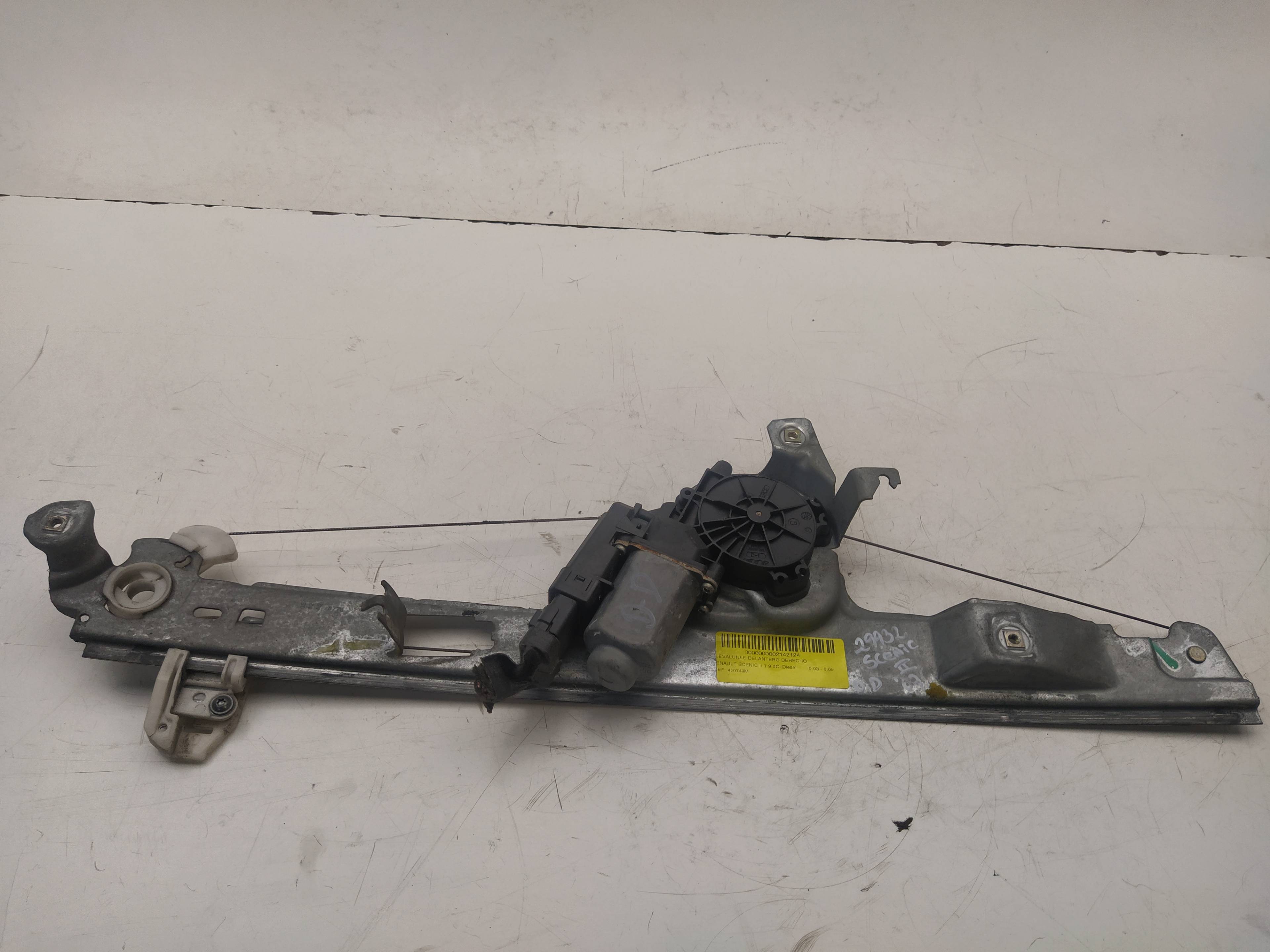 DODGE Scenic 2 generation (2003-2010) Front Right Door Window Regulator 400749M 18616743