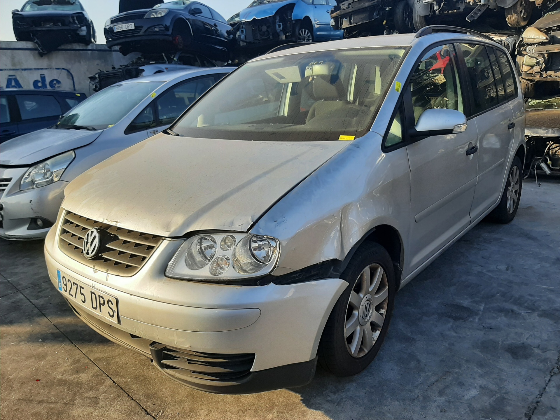 VOLKSWAGEN Touran 1 generation (2003-2015) Jobb első ajtó zárja 3D1837016AC 21587857