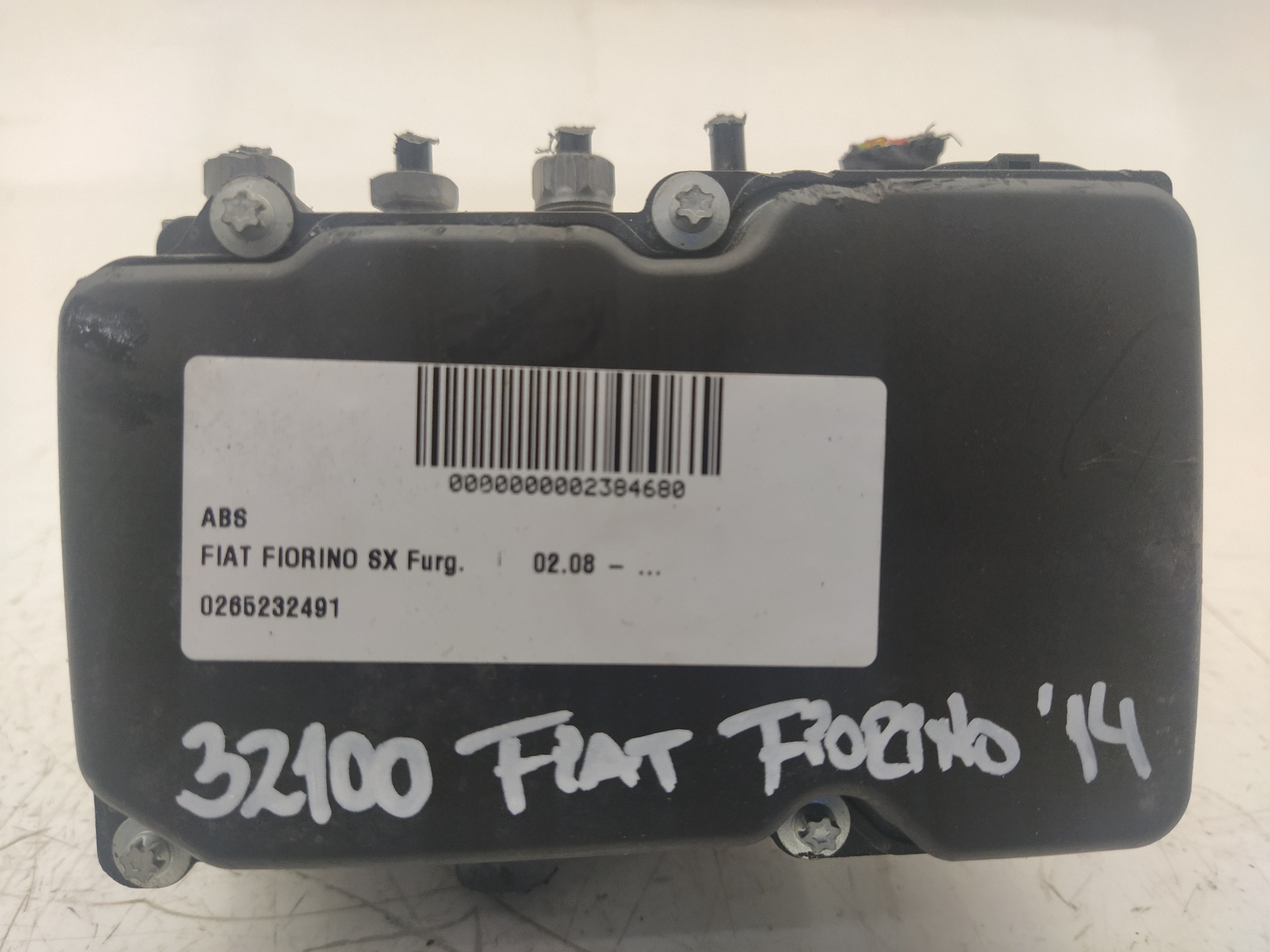 FIAT Fiorino 3 generation (2008-2023) ABS pumpe 0265232491, 51879971, 13121031786 25044574