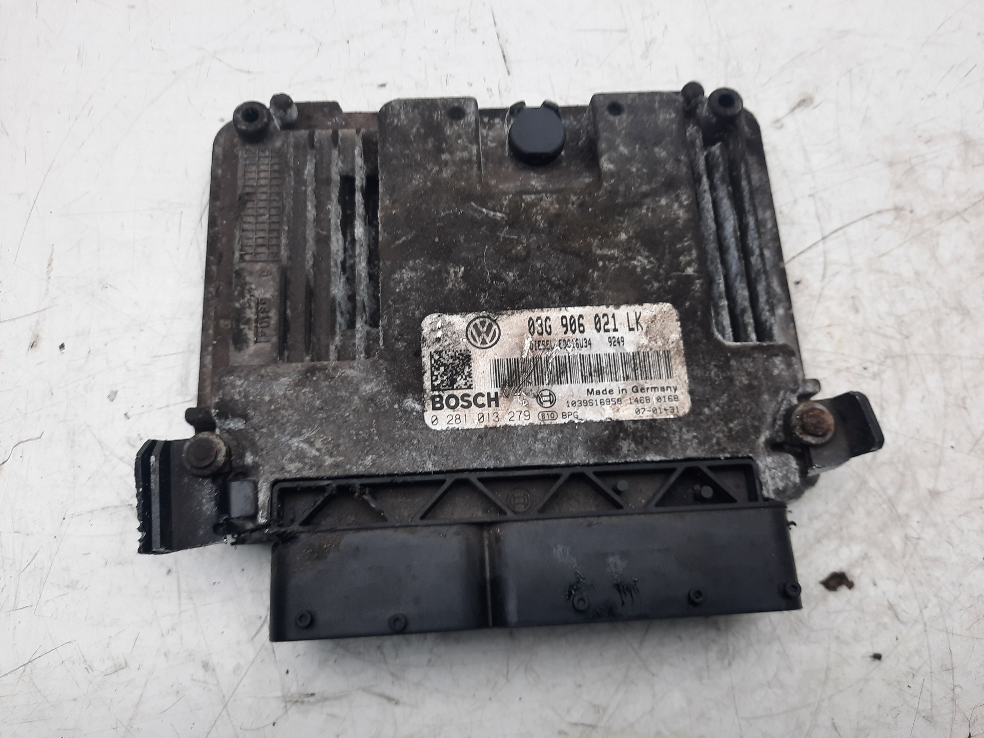 SEAT Leon 2 generation (2005-2012) Engine Control Unit ECU 03G906021LK, 0281013279 18641647