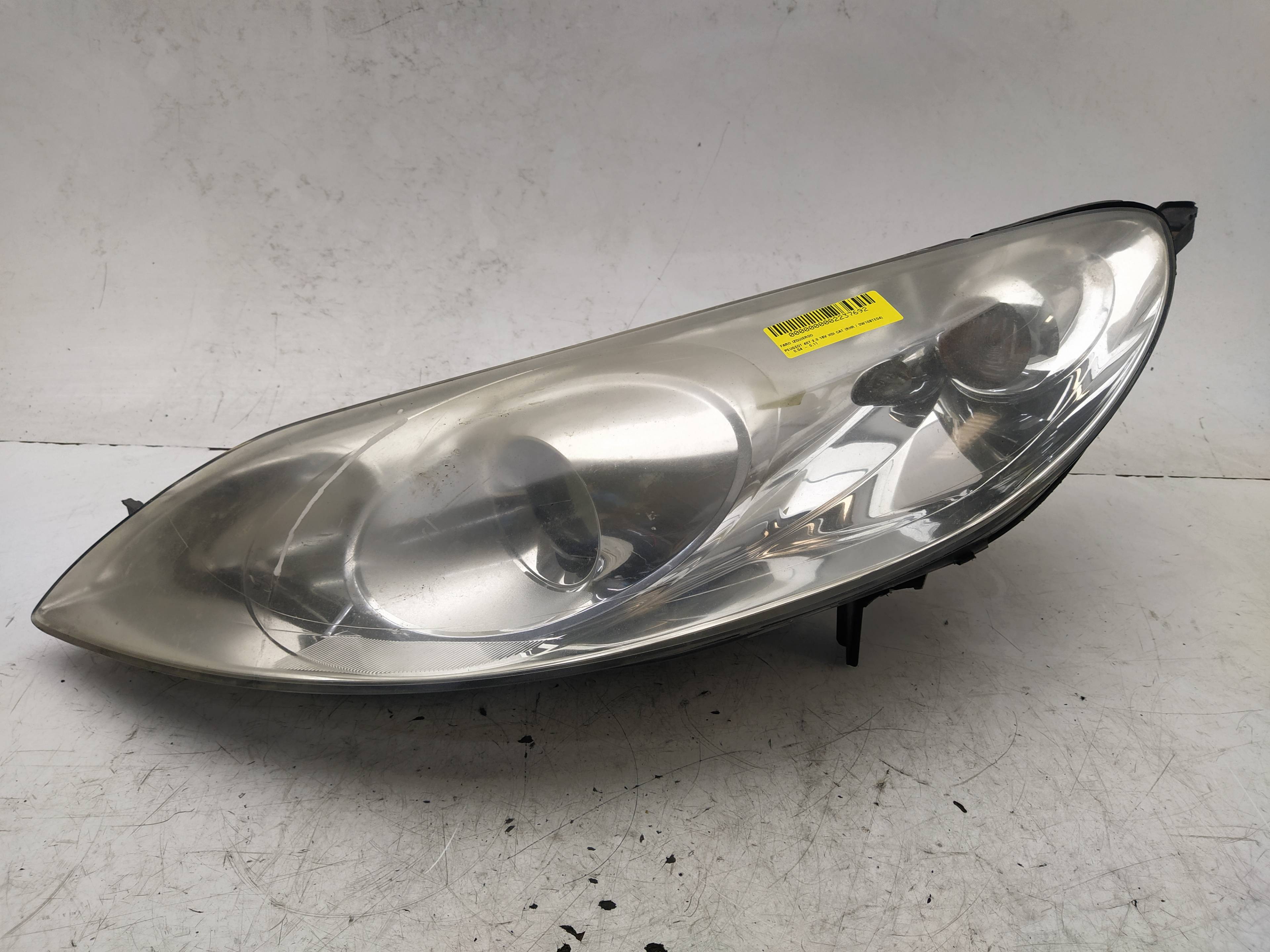 PEUGEOT 407 1 generation (2004-2010) Front Left Headlight 0301213271 18655986